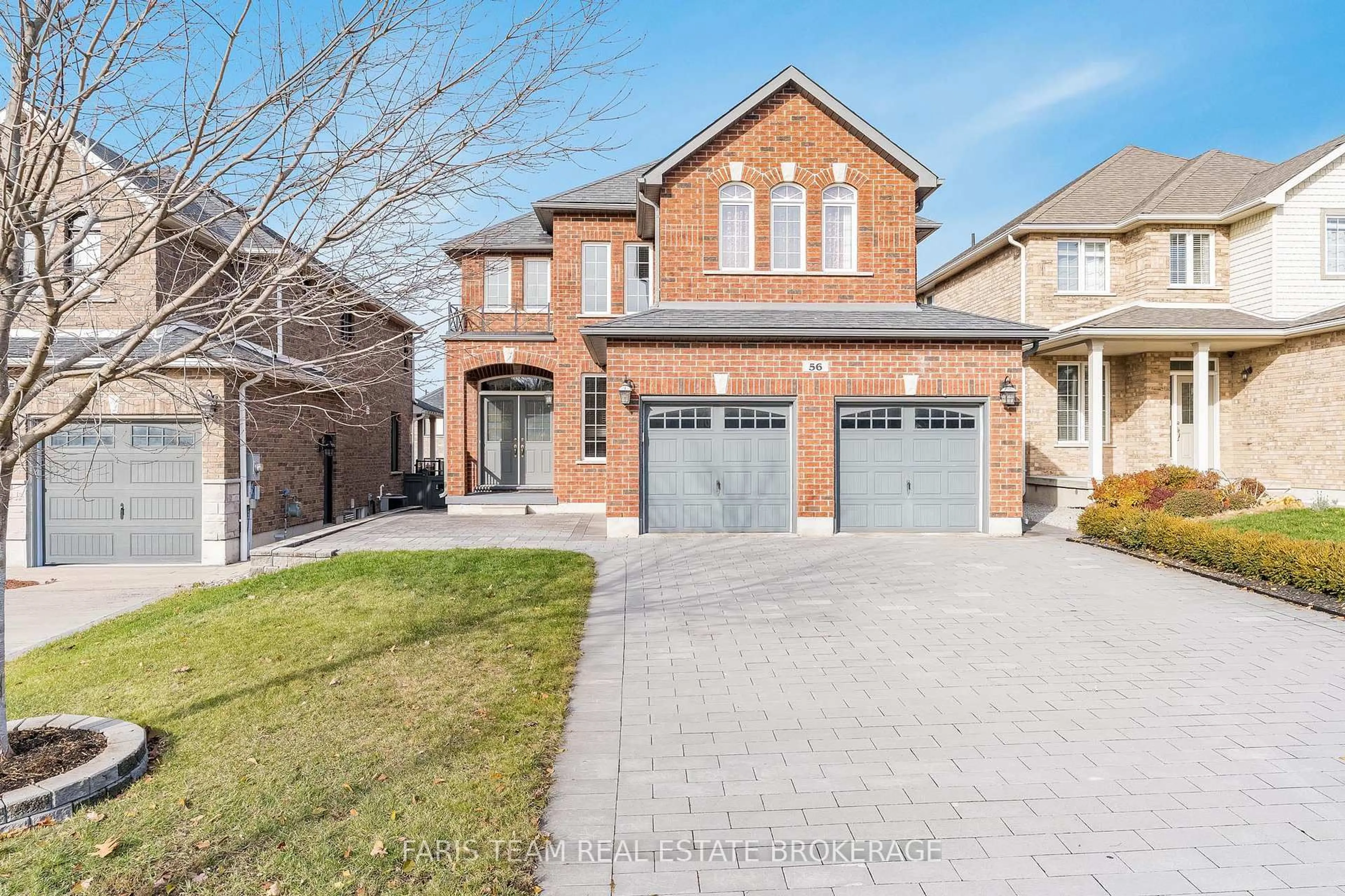 Home with brick exterior material, street for 56 Jewel House Lane, Barrie Ontario L4M 0C4