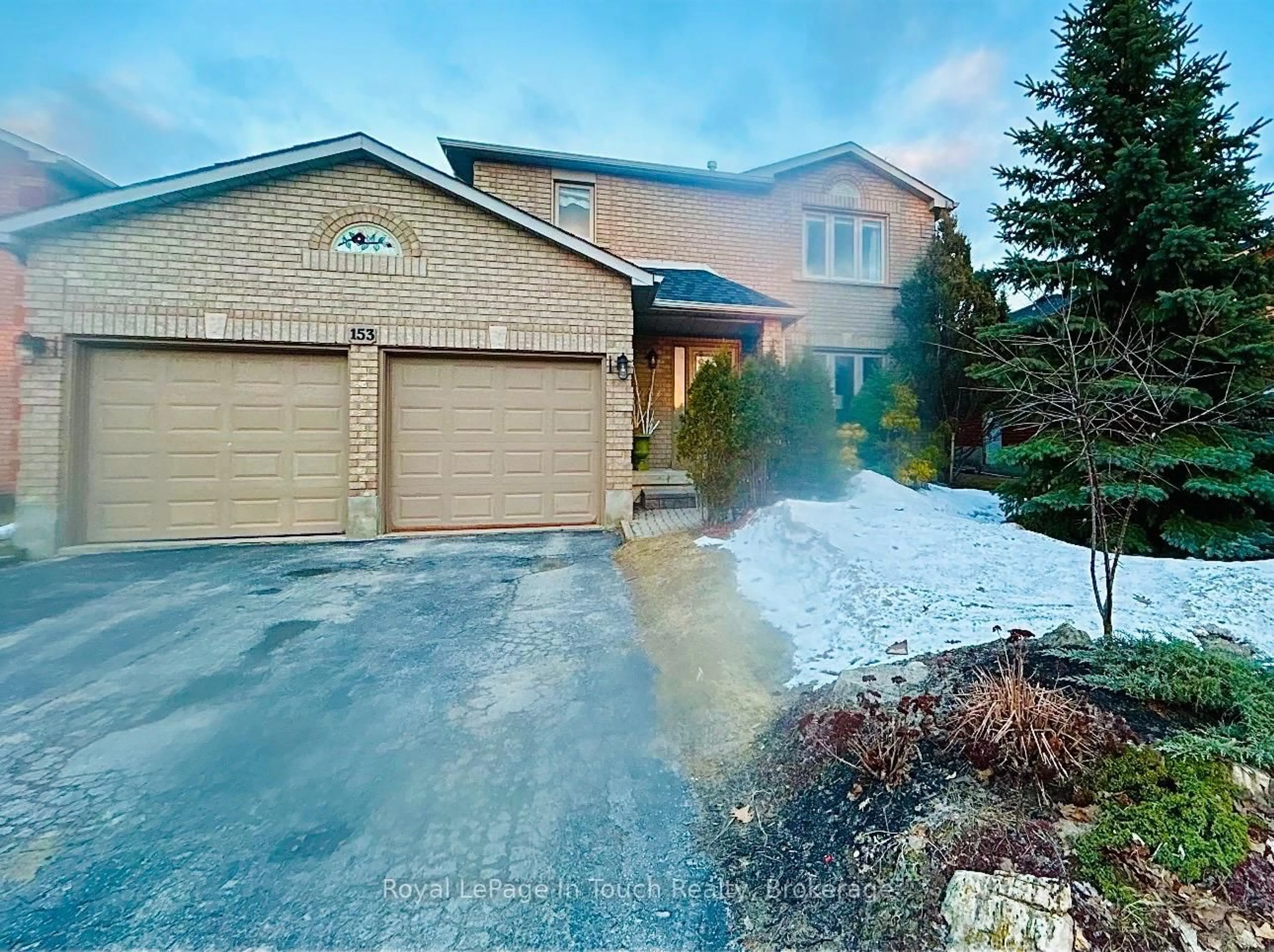 Home with brick exterior material, street for 153 Ferndale Dr, Barrie Ontario L4N 6X9
