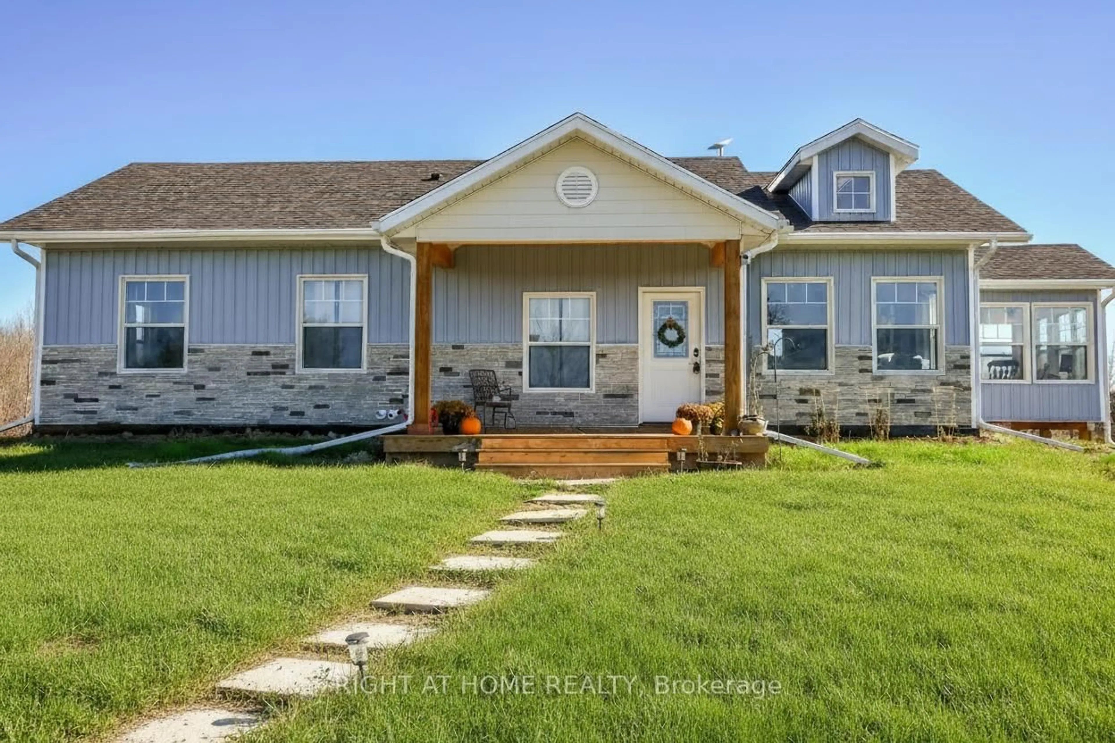 Home with vinyl exterior material, street for 2293 Hampshire Mills Line, Severn Ontario L3V 6H3