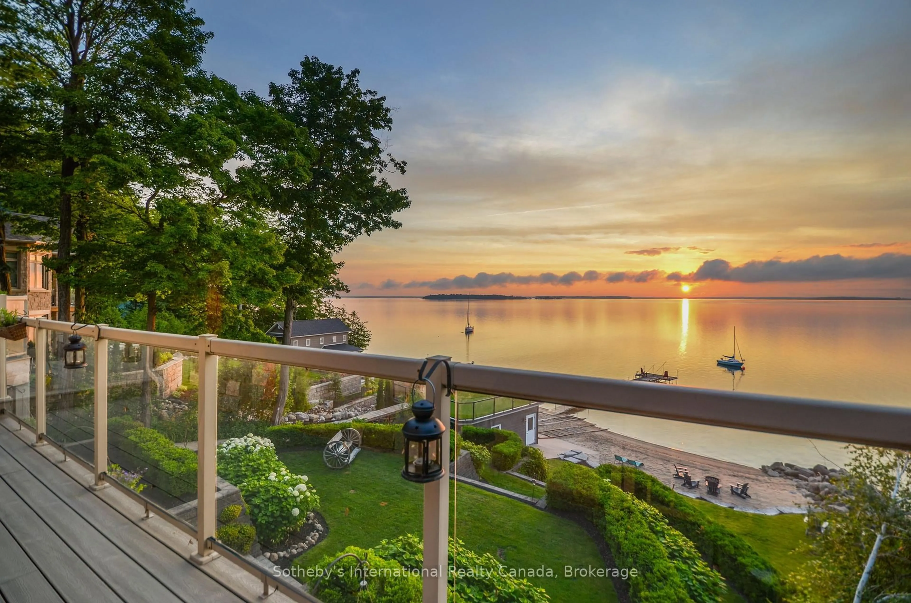 Patio, water/lake/river/ocean view for 29 McArthur Dr, Penetanguishene Ontario L9M 1X3