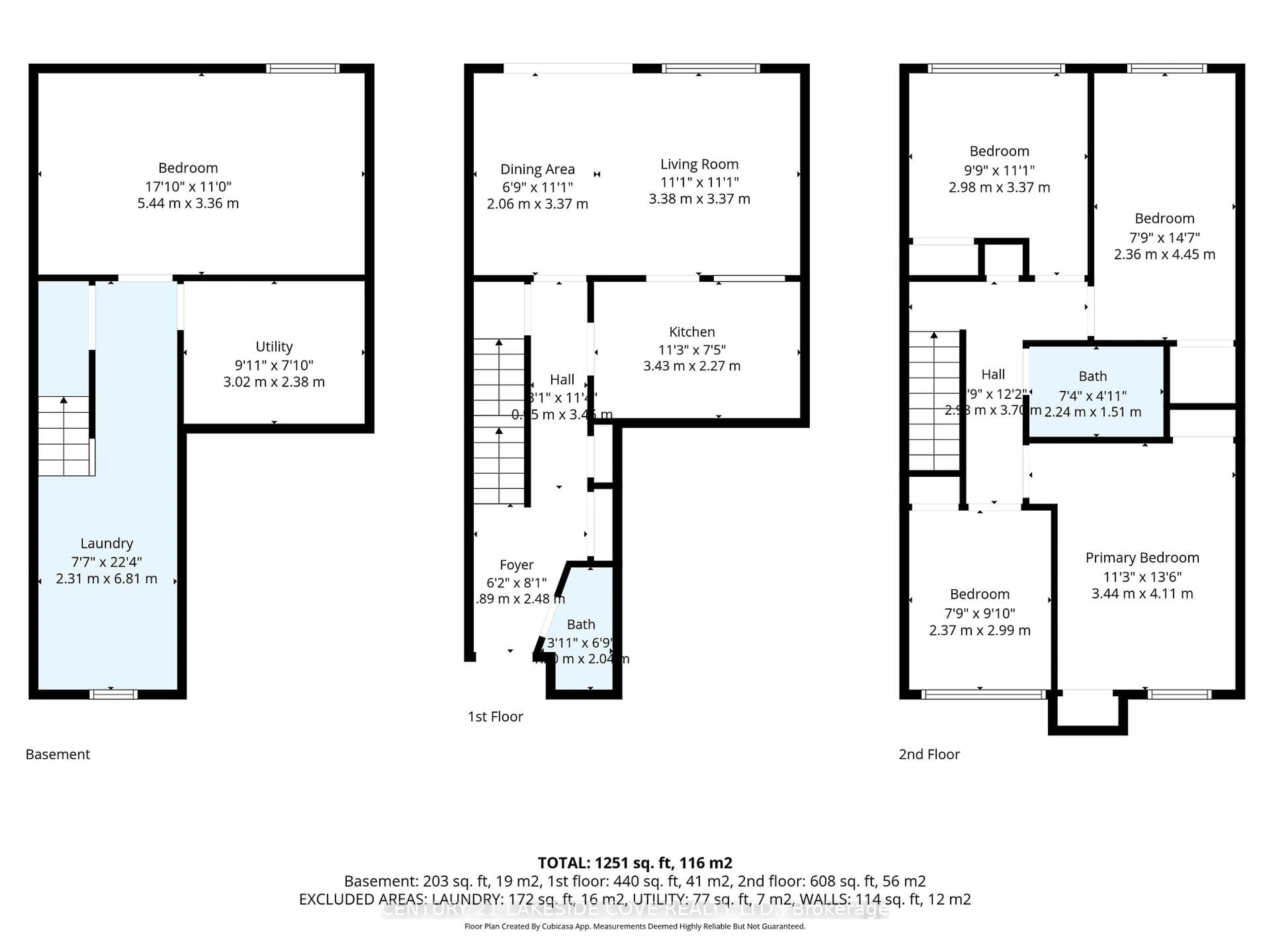 Floor plan for 67 Fittons Rd #18, Orillia Ontario L3V 2J2