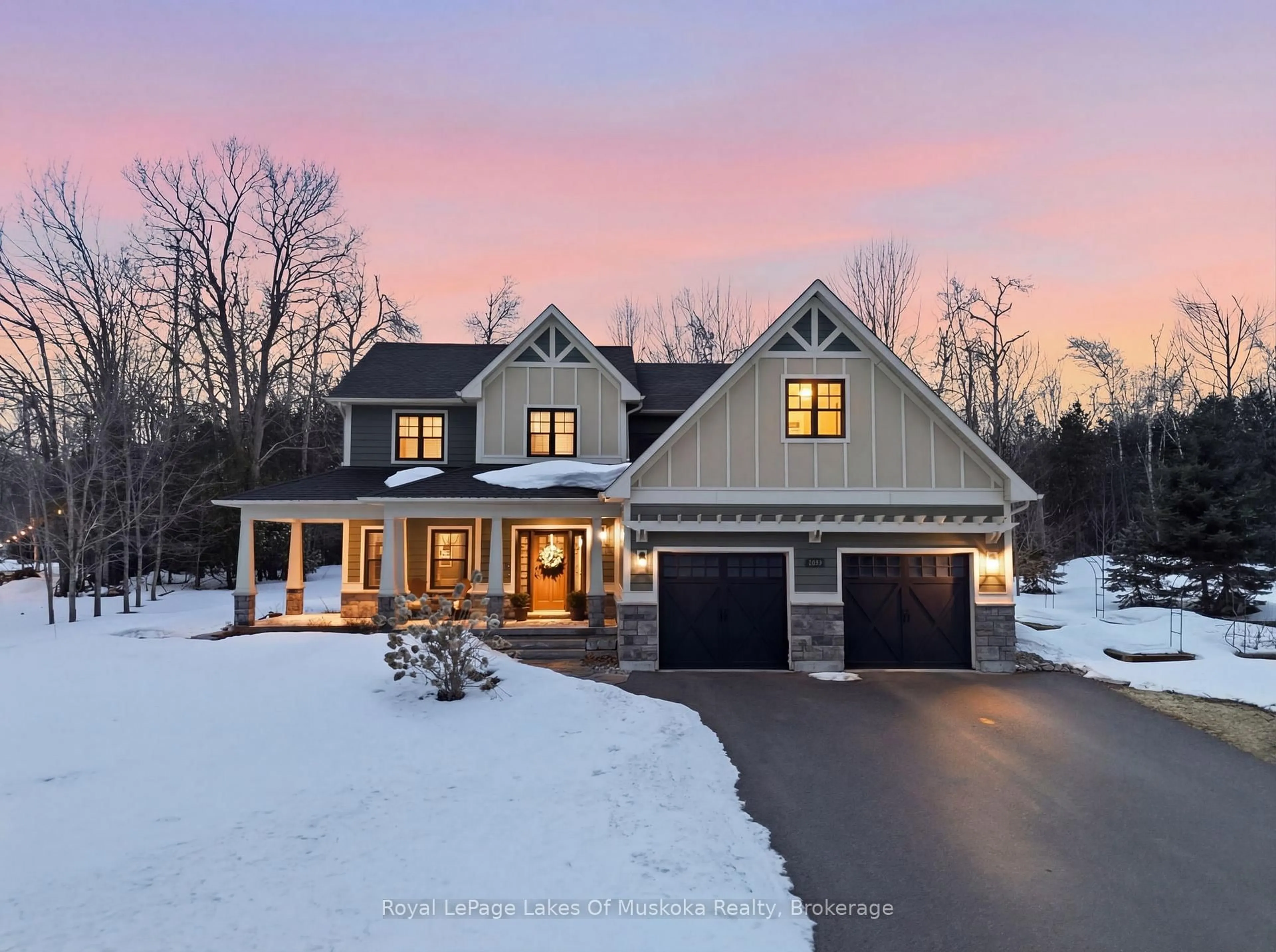 Home with brick exterior material, street for 2029 Elana Dr, Severn Ontario L3V 0C1