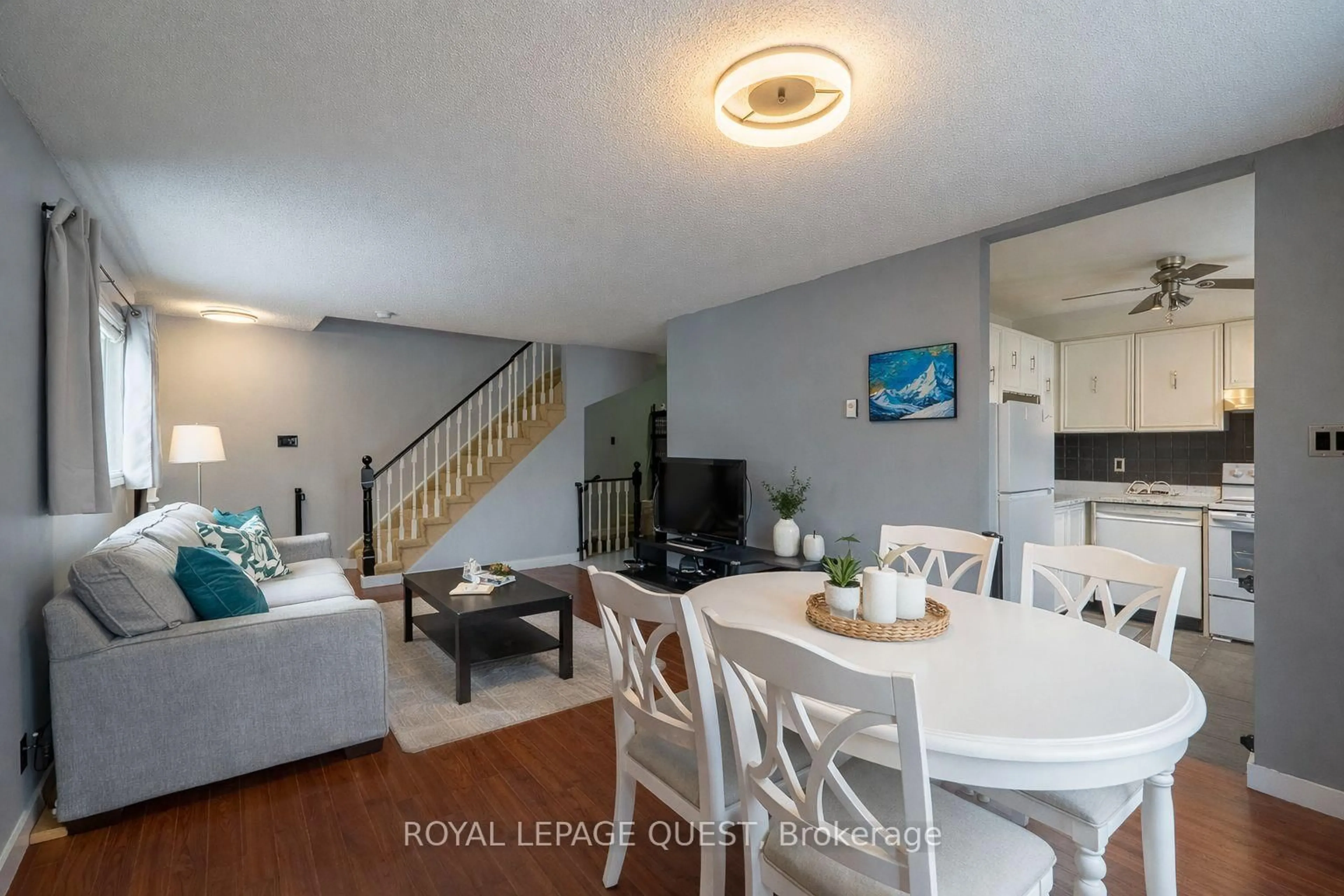 Living room with furniture, unknown for 23 Meadow Lane #7, Barrie Ontario L4N 7K3