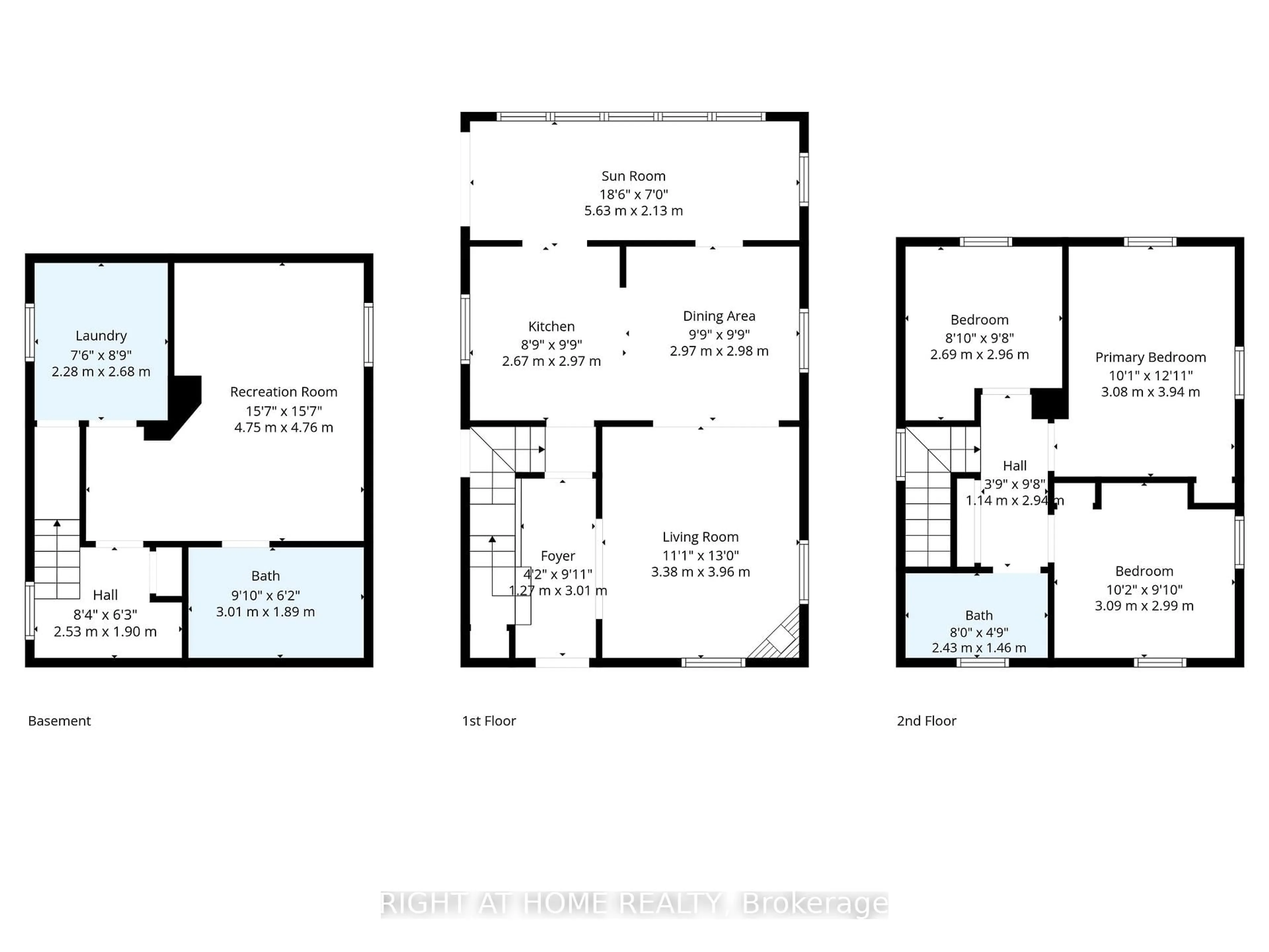 Floor plan for 208 Cherry St, Tay Ontario L0K 2C0