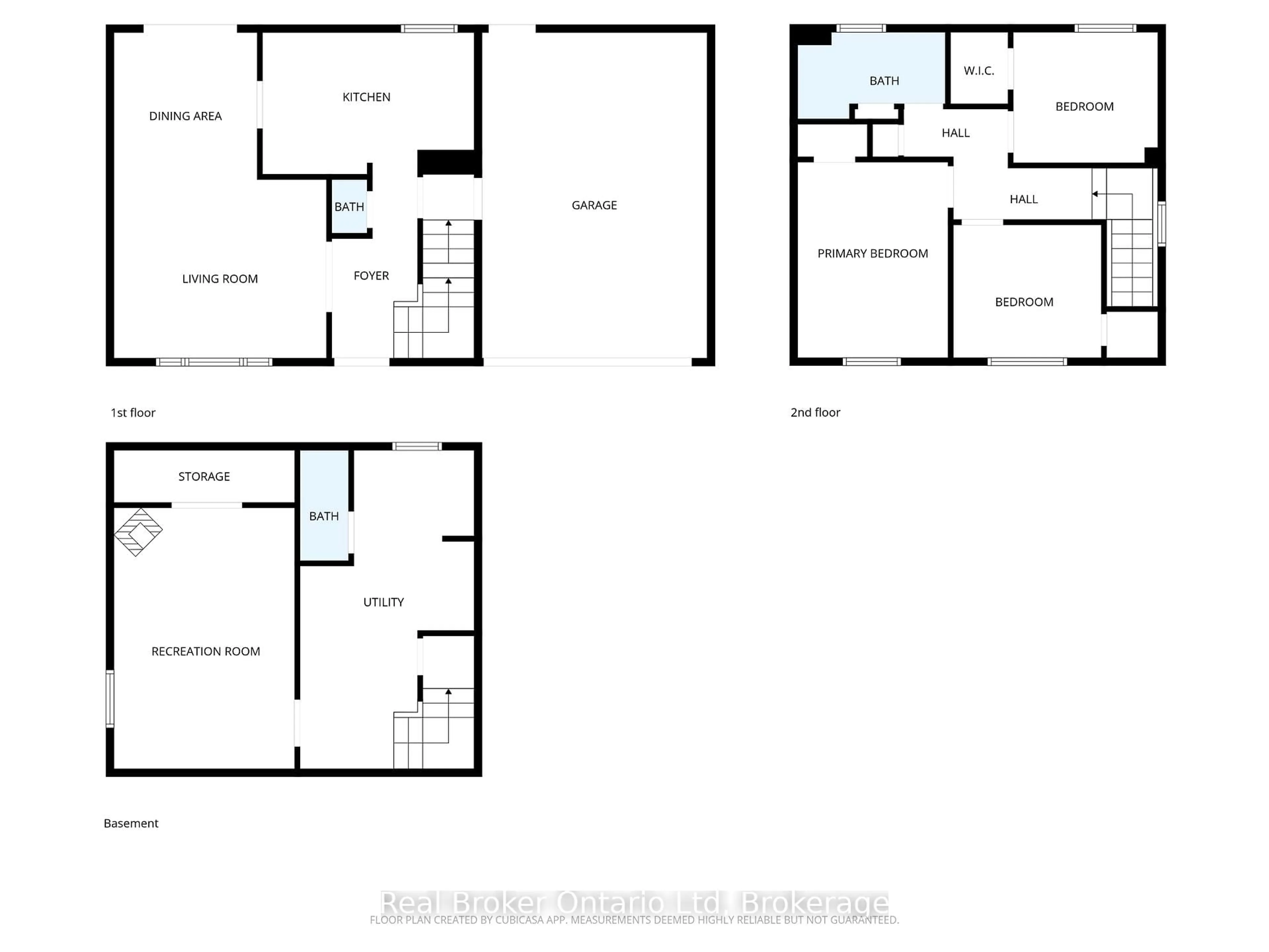 Floor plan for 150 Woodland Dr, Midland Ontario L4R 4E3