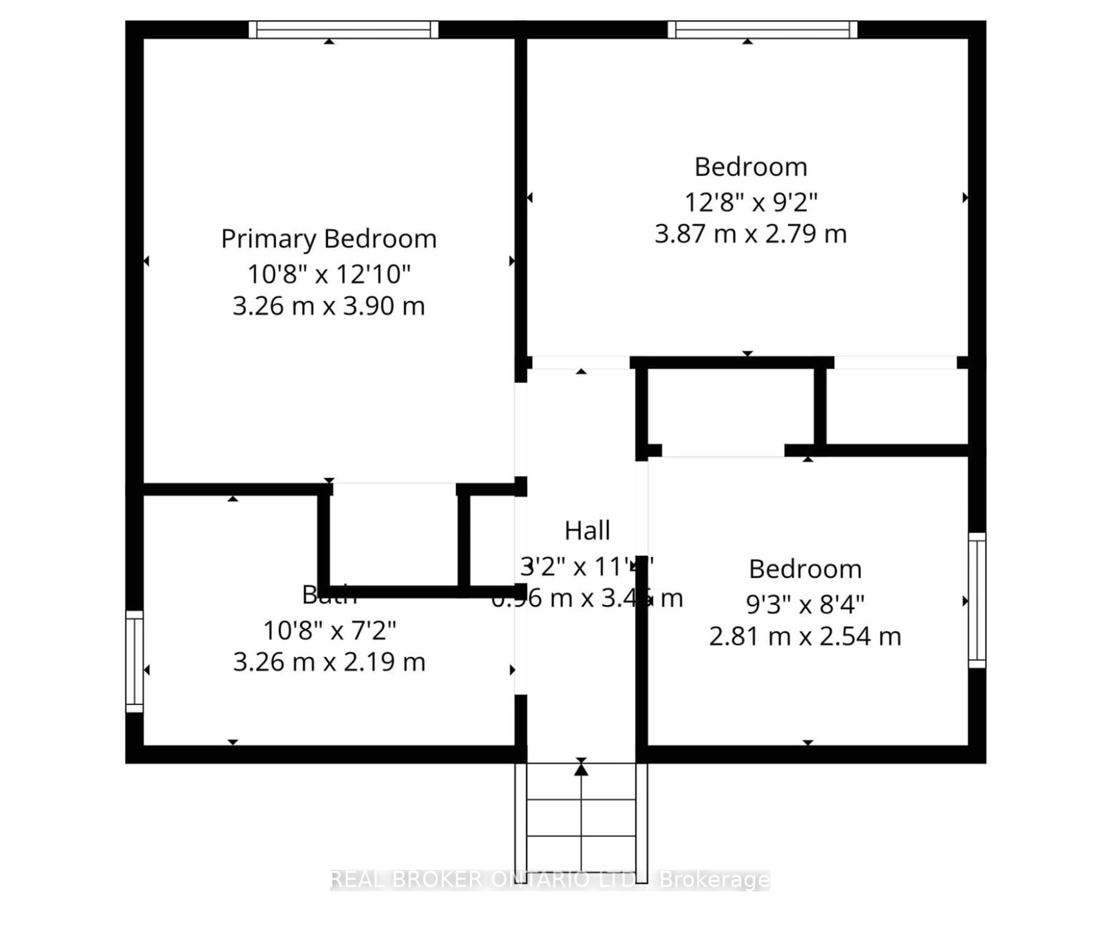 Floor plan for 15 Buchanan St, Barrie Ontario L4M 6B7