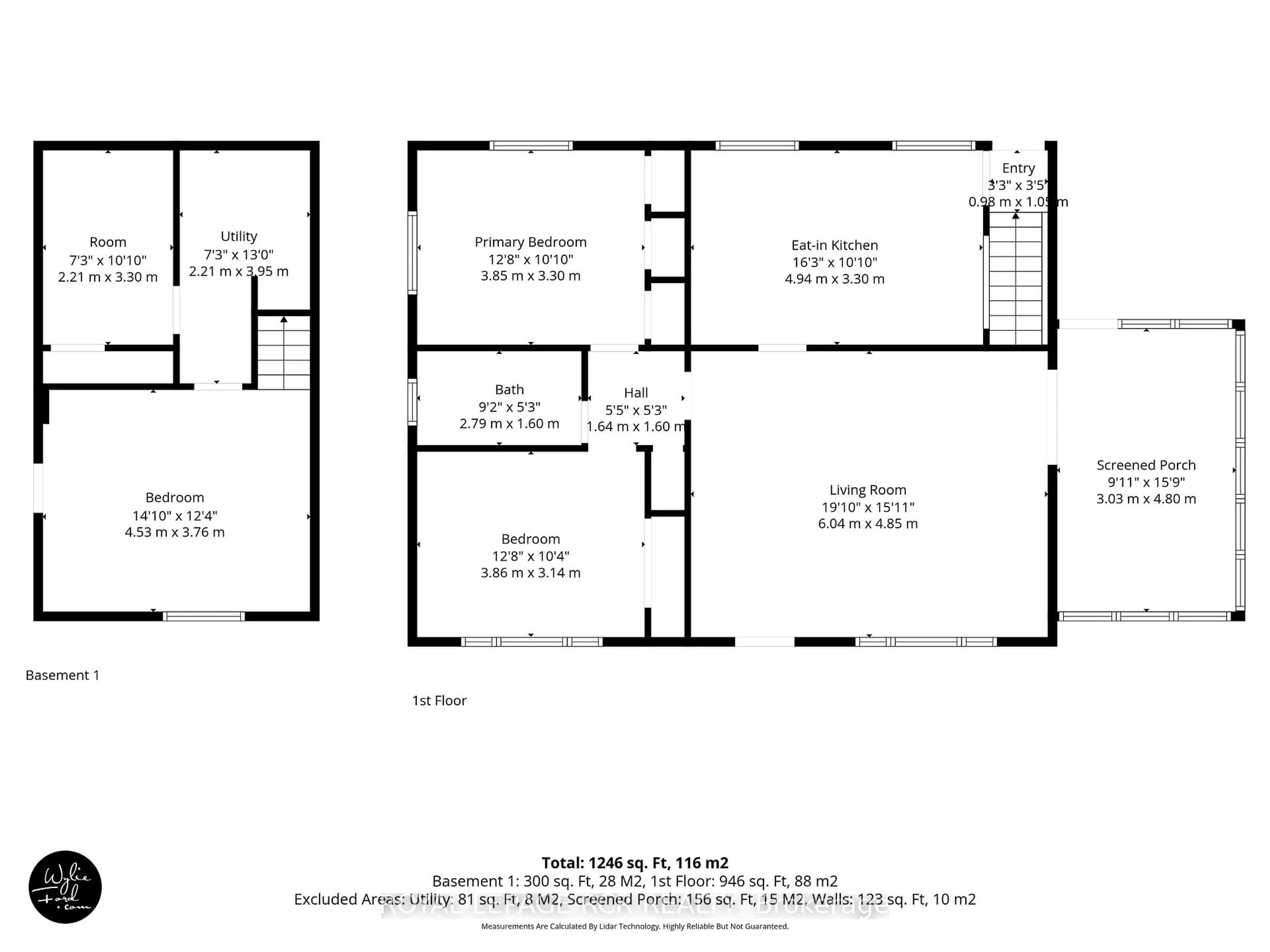 Floor plan for 75 Hazel St, Tay Ontario L0K 2C0