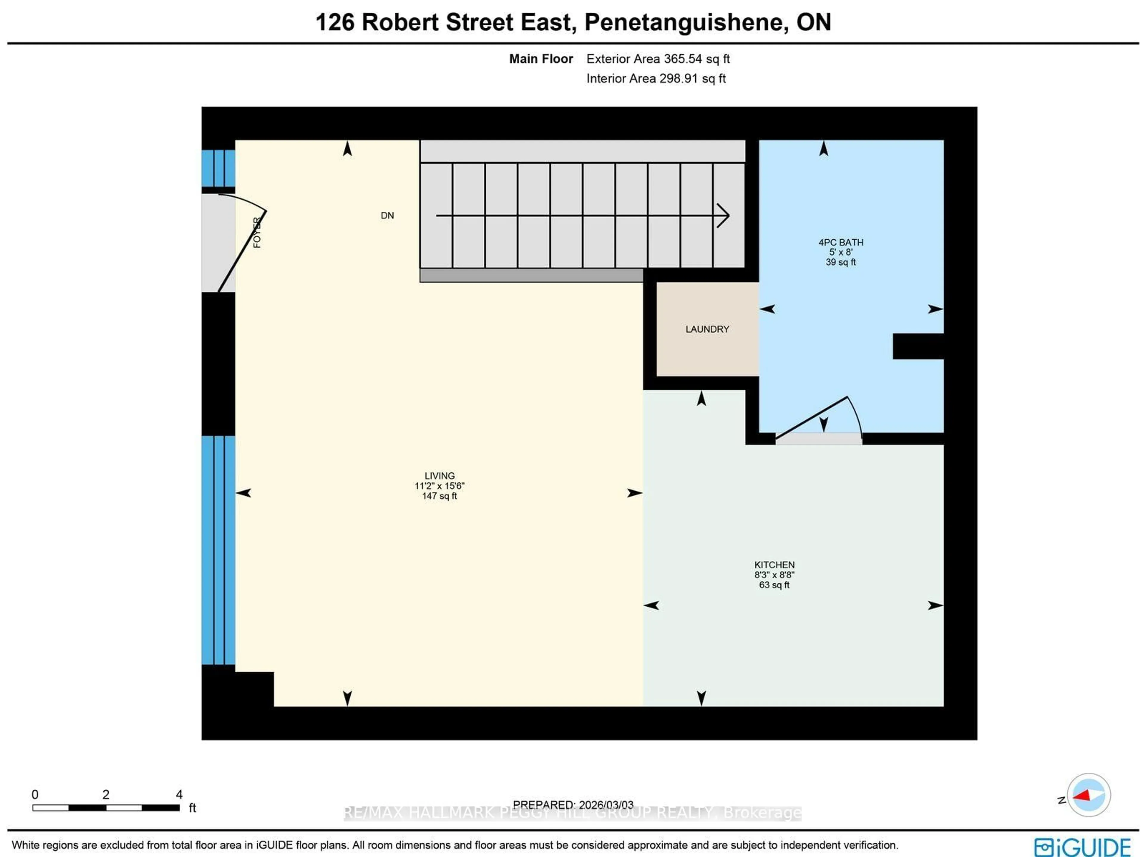 Floor plan for 126 Robert St #2, Penetanguishene Ontario L9M 1J2