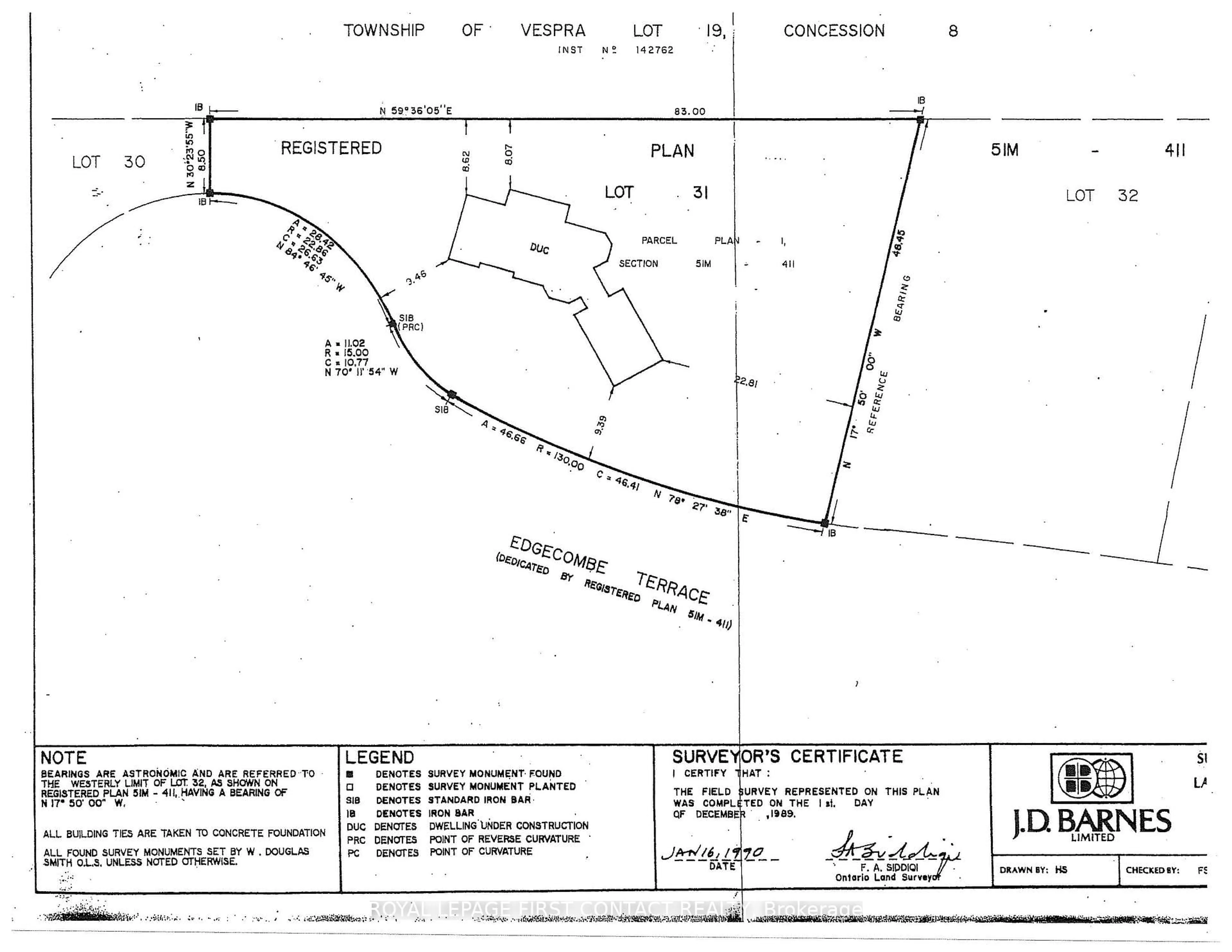 Floor plan for 26 Edgecombe Terr, Springwater Ontario L9X 0S2