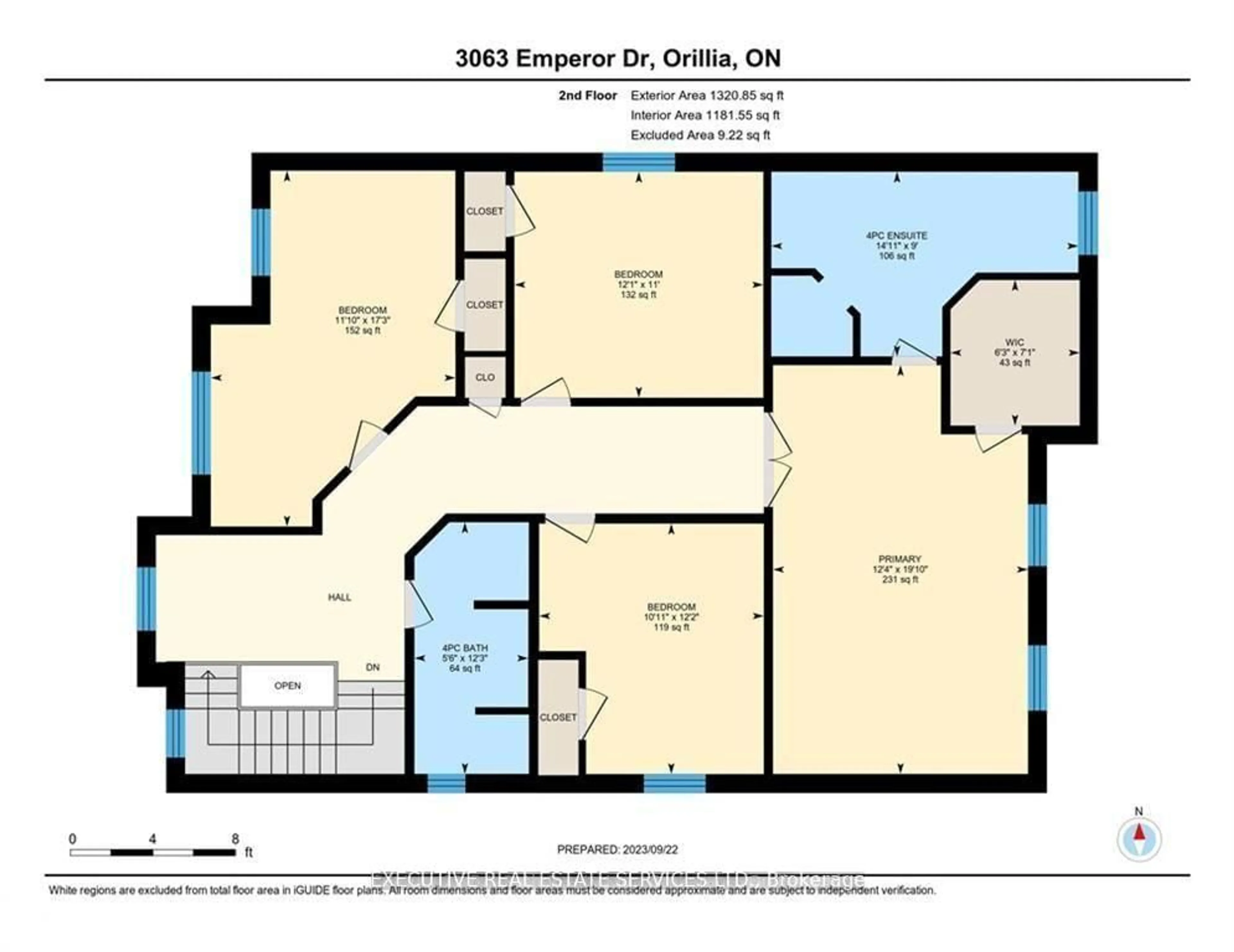 Floor plan for 3063 Emperor Dr, Orillia Ontario L3V 0G4