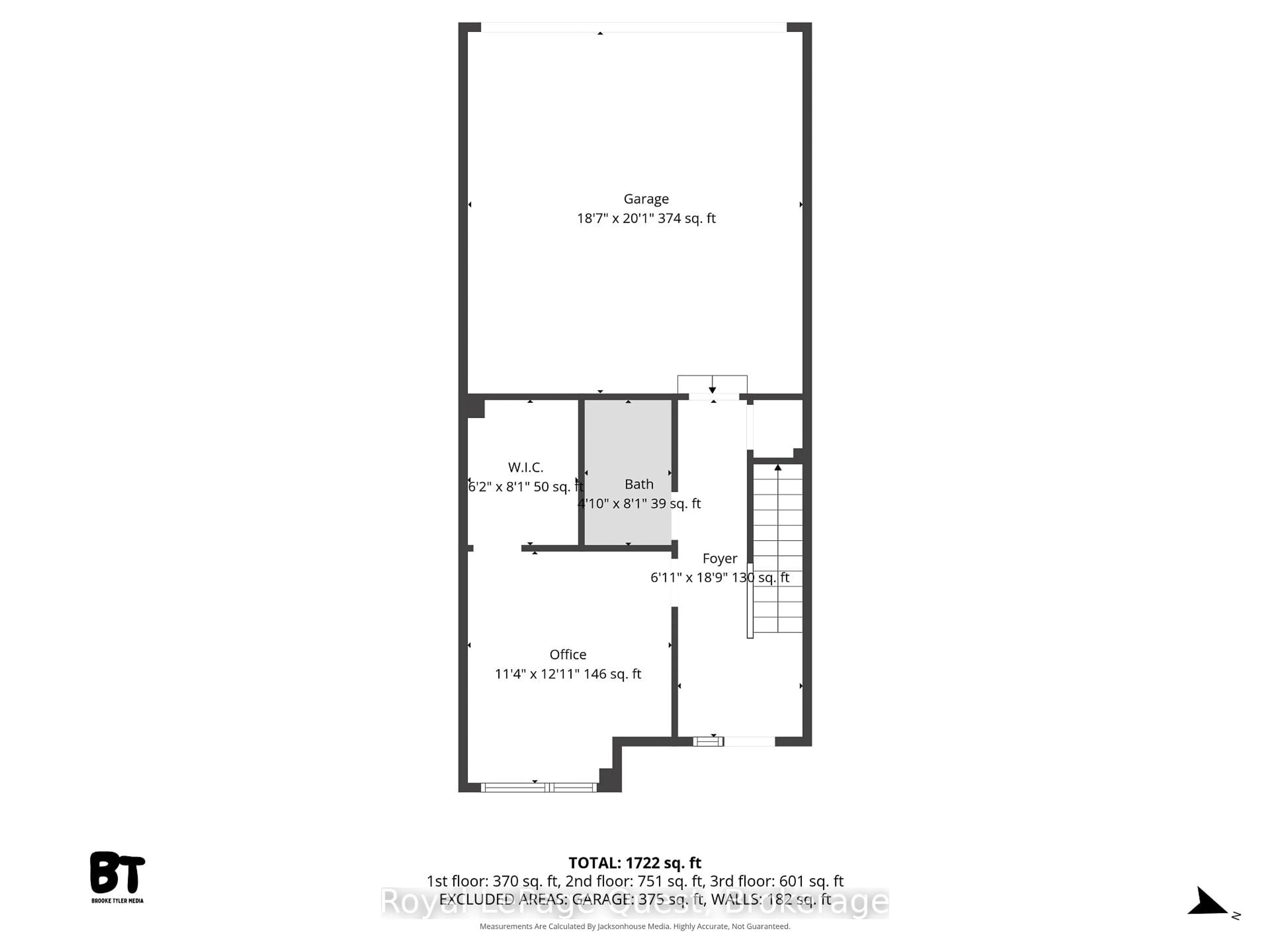 Floor plan for 93 Lightfoot Dr, Orillia Ontario L3V 7L8