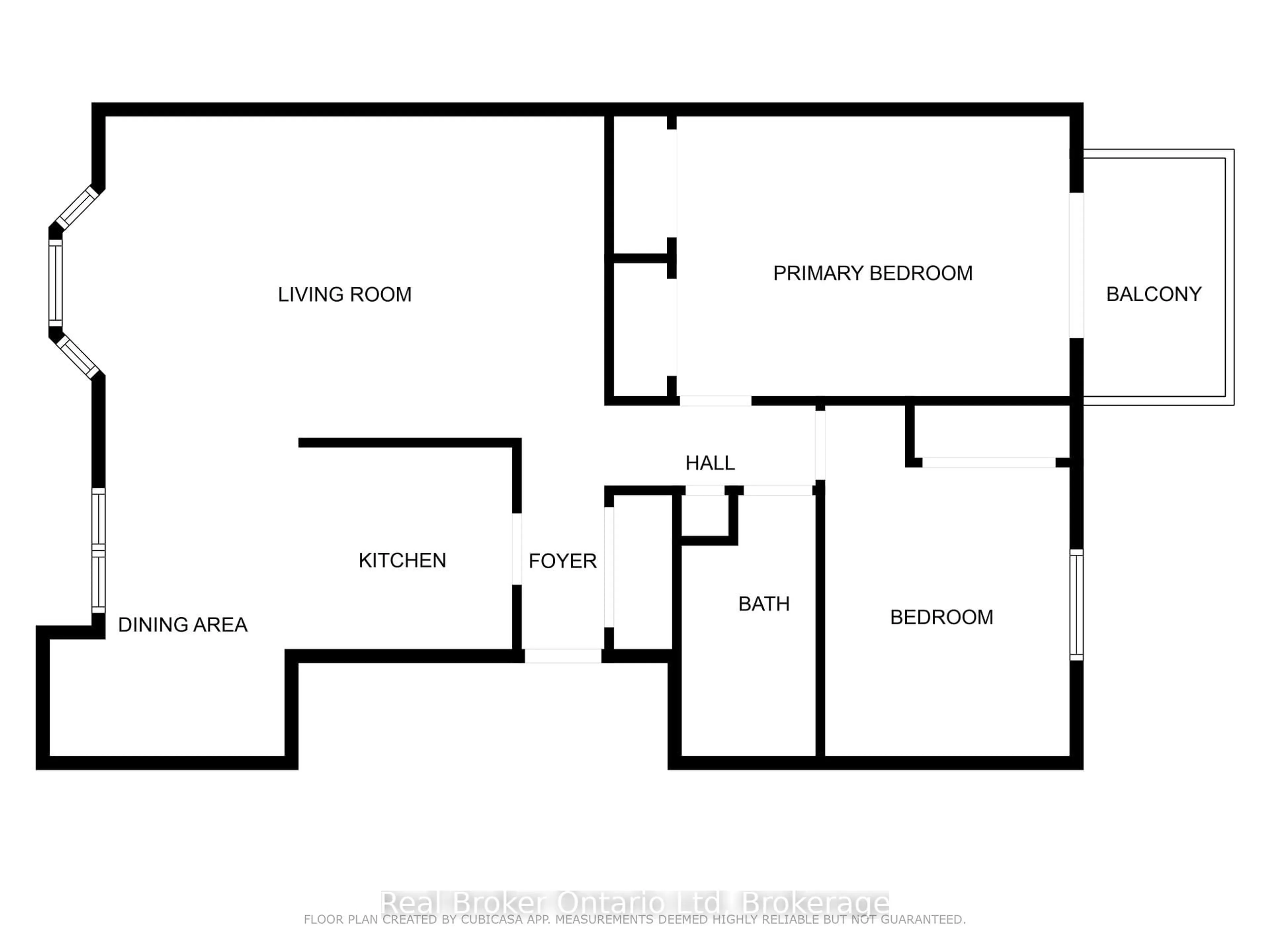 Floor plan for 159 Church St #2, Penetanguishene Ontario L9M 1E4