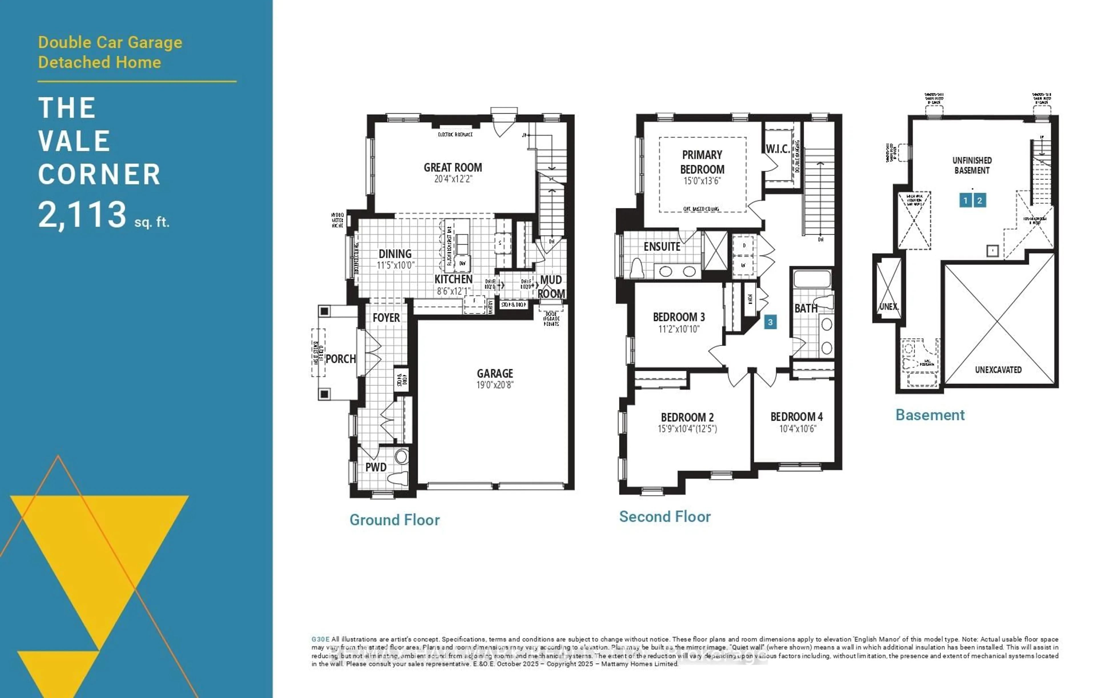 Floor plan for 113 McBride Tr, Barrie Ontario L9J 1A2