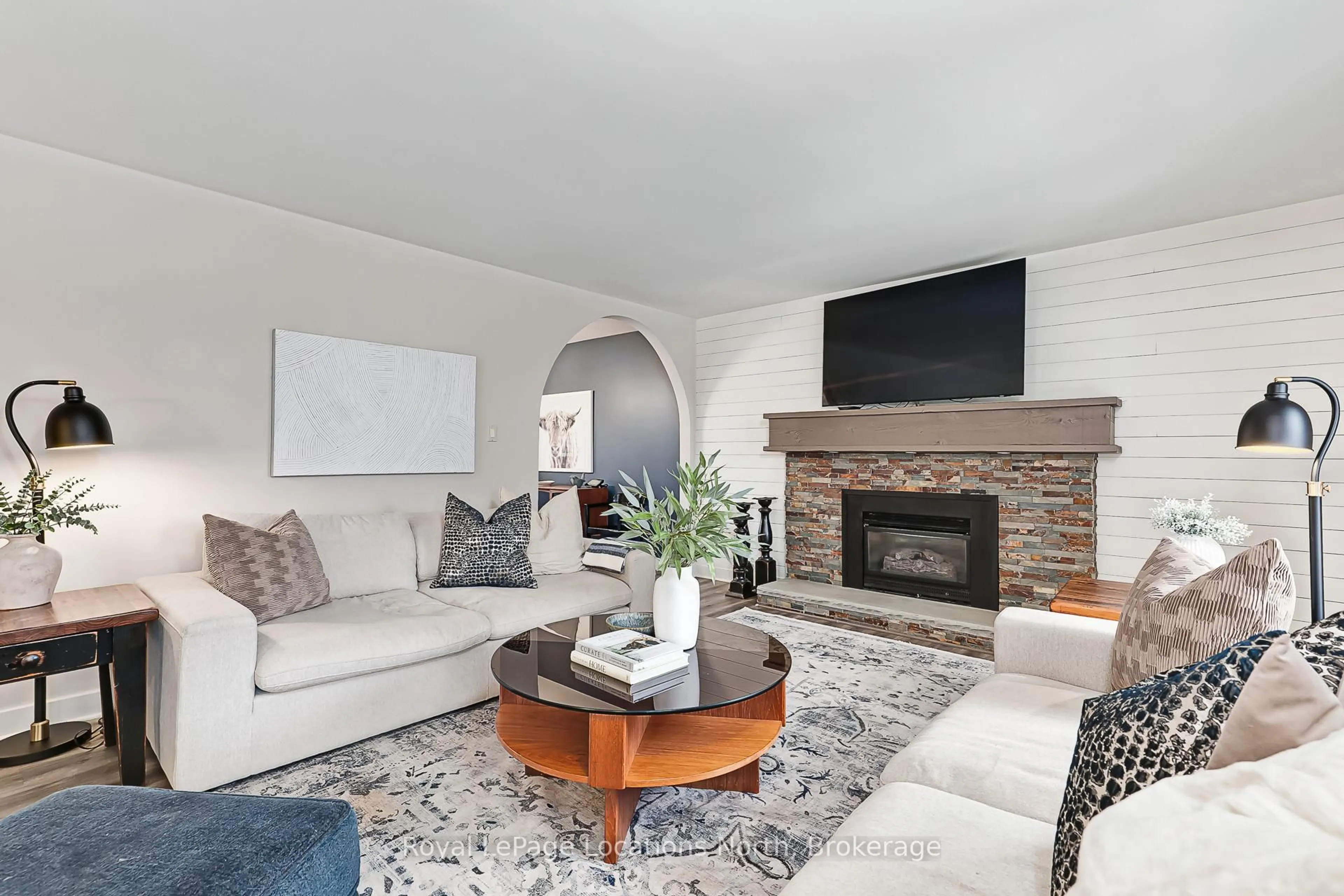 Living room with furniture, unknown for 15 Blackburn Ave, Clearview Ontario L0M 1P0