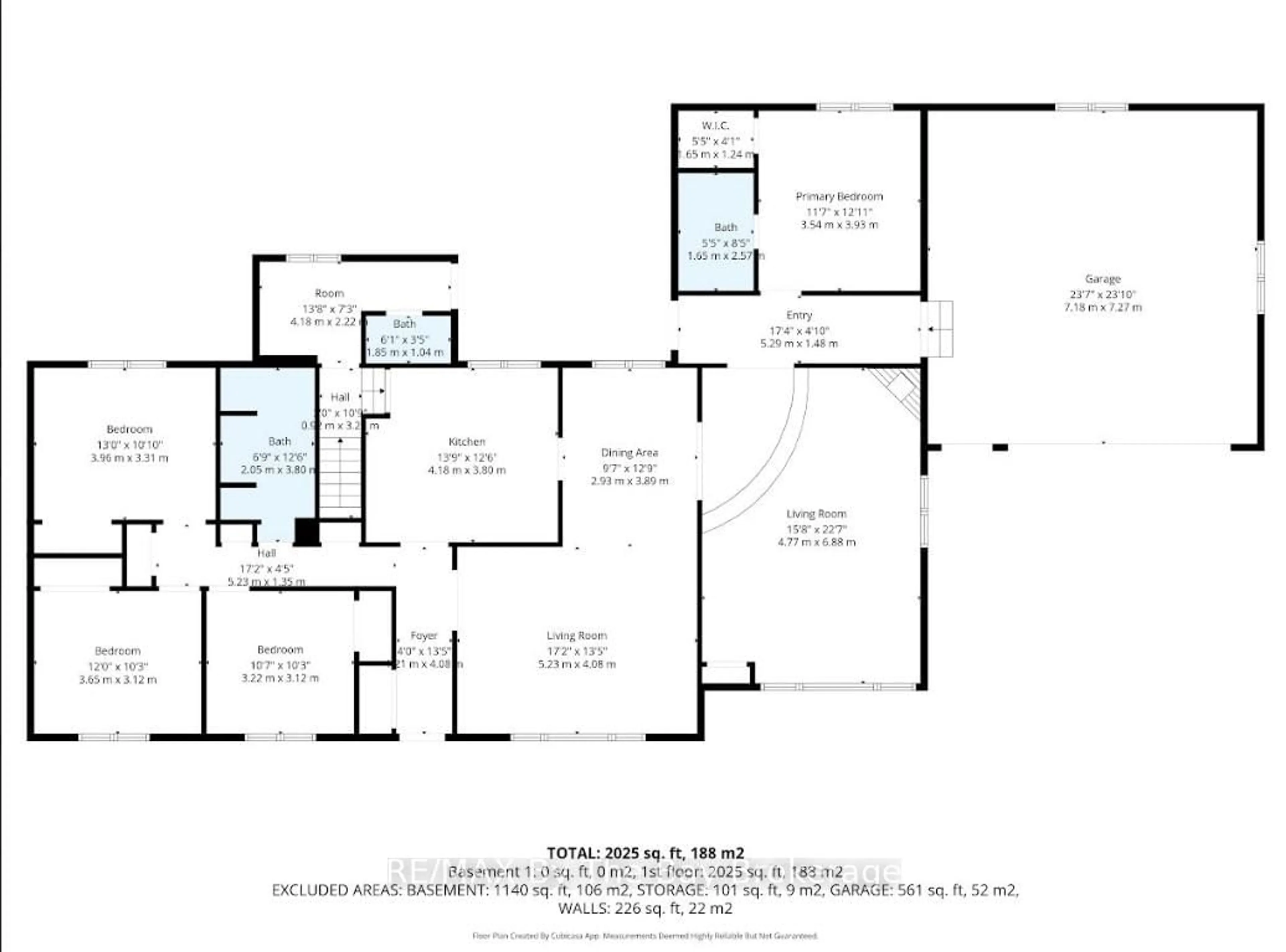 Floor plan for 111 Balm Beach Rd, Tiny Ontario L0L 2J0