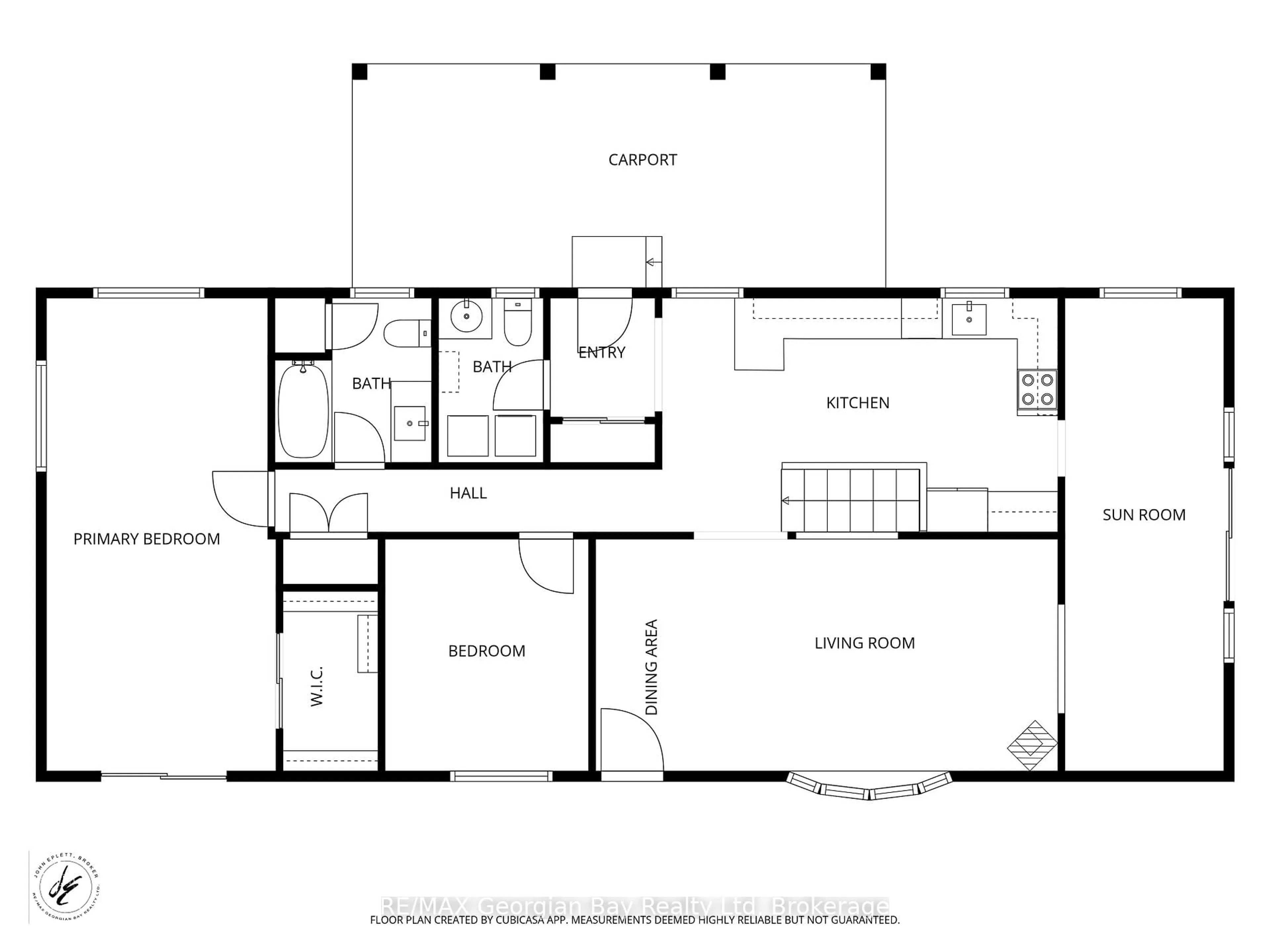 Floor plan for 525 Midland Point Rd #63, Midland Ontario L4R 5G1