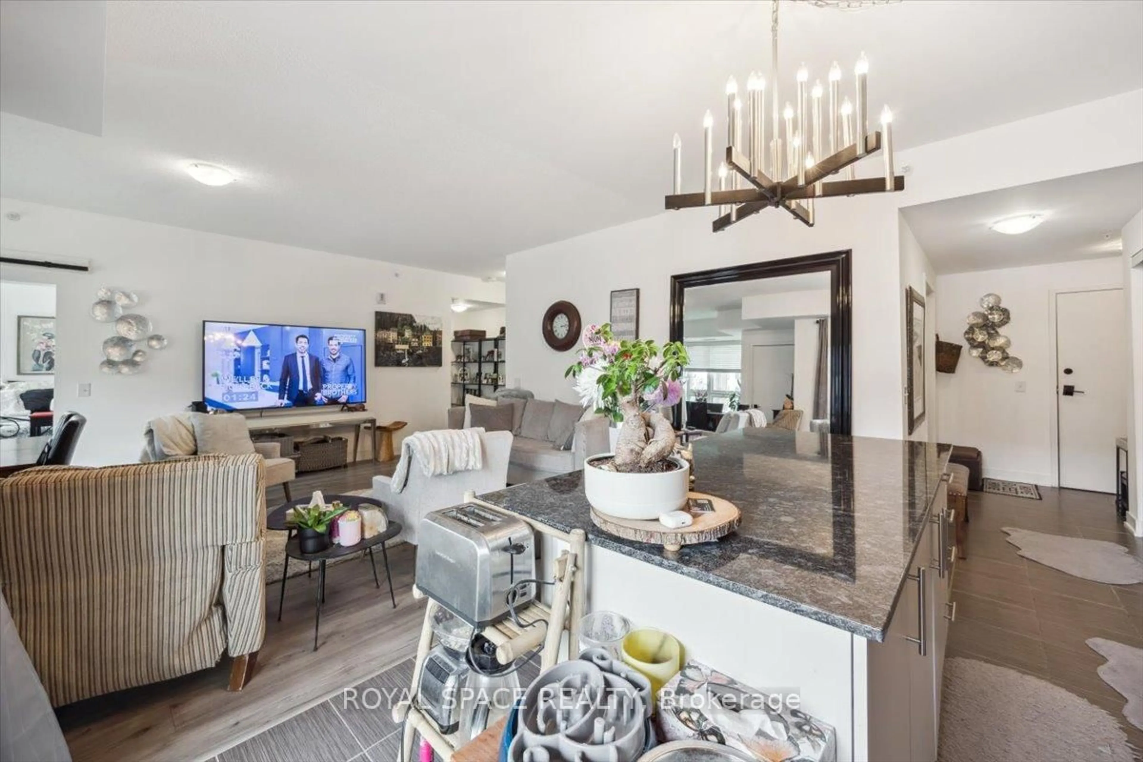 Open concept kitchen, unknown for 5 Chef Lane #101, Barrie Ontario L9J 0J8