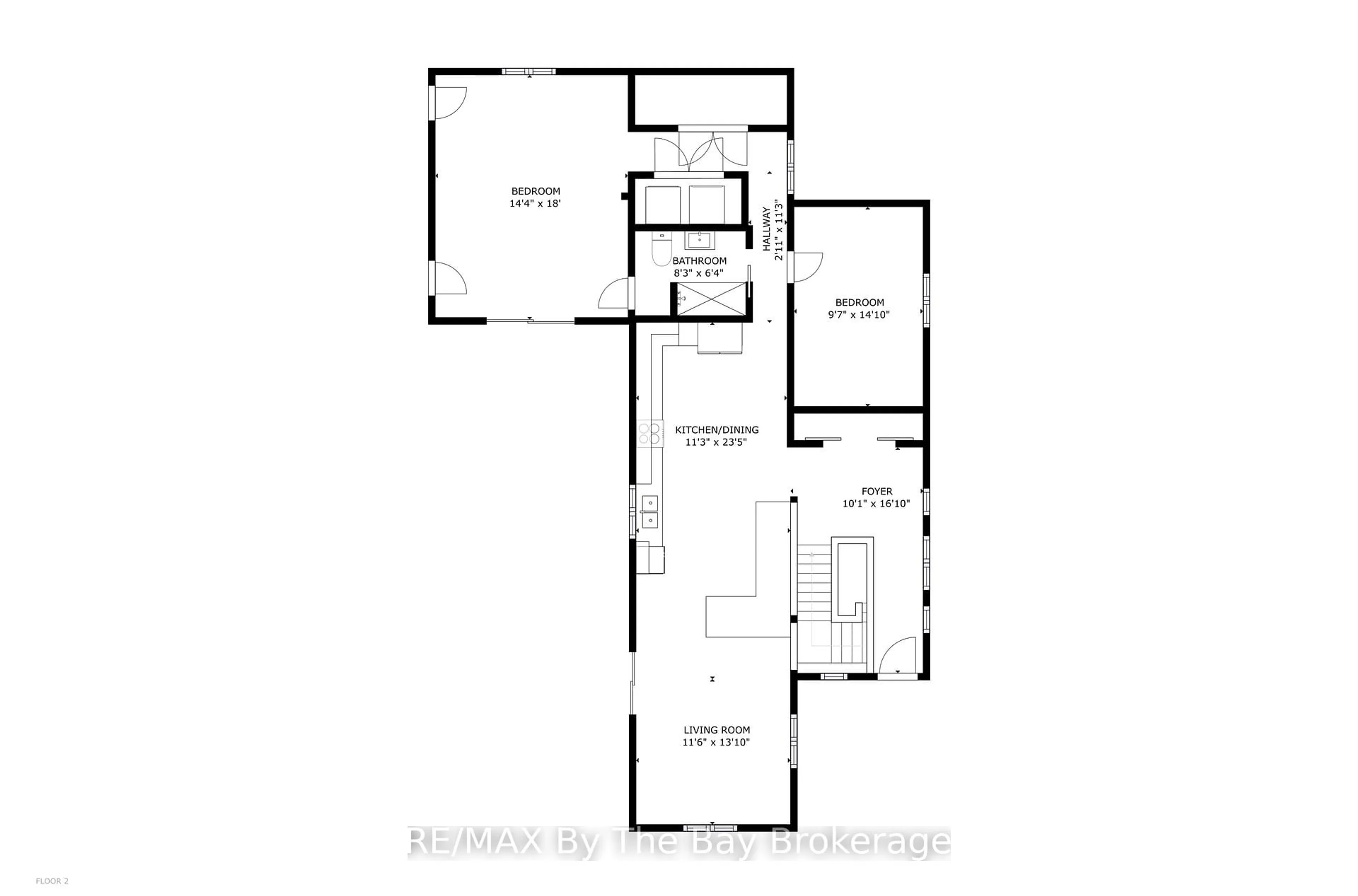 Floor plan for 2533 Flos 3 Rd, Springwater Ontario L0L 2K0