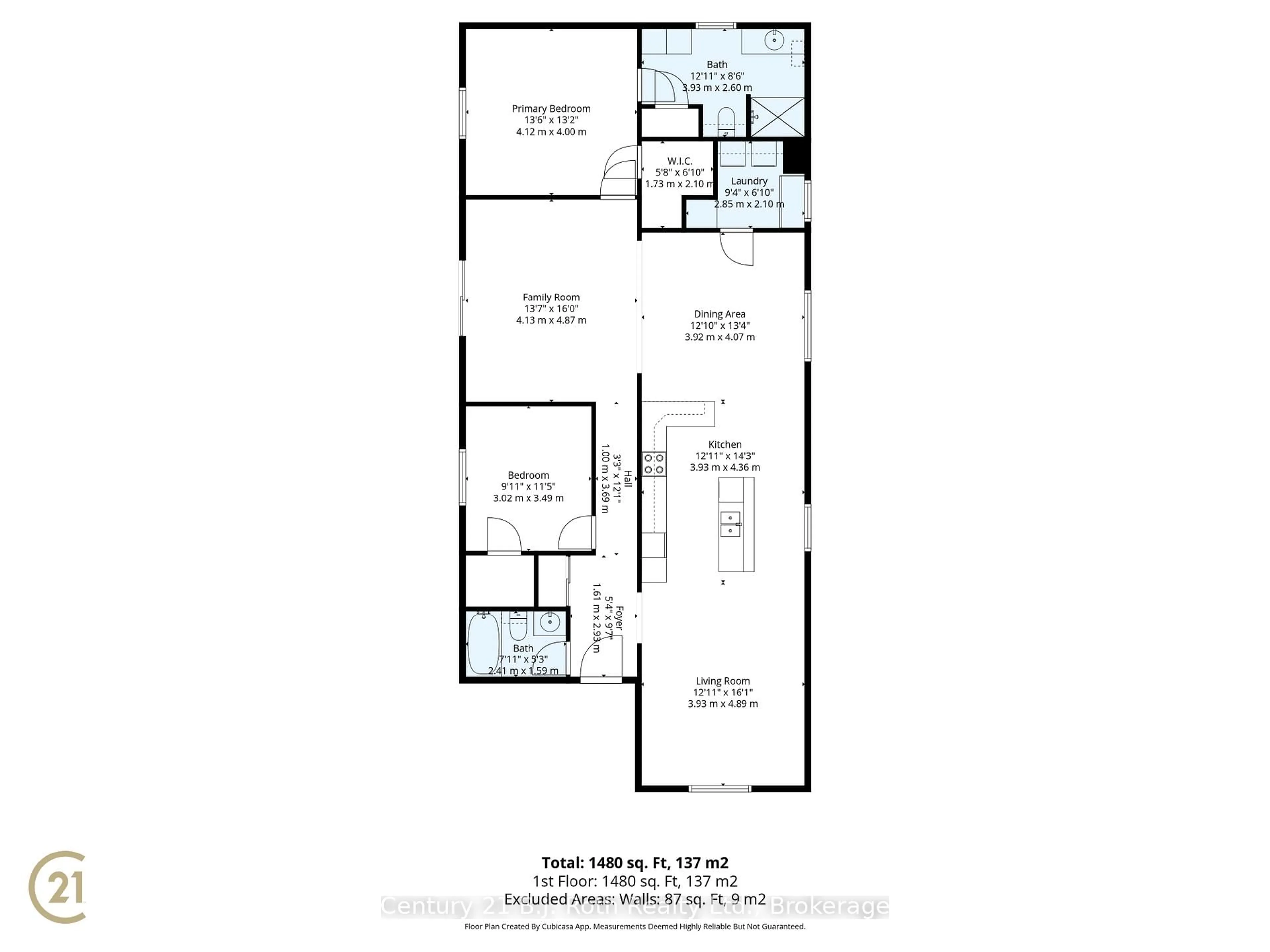 Floor plan for 4106 Lynn St, Severn Ontario L3V 6H4