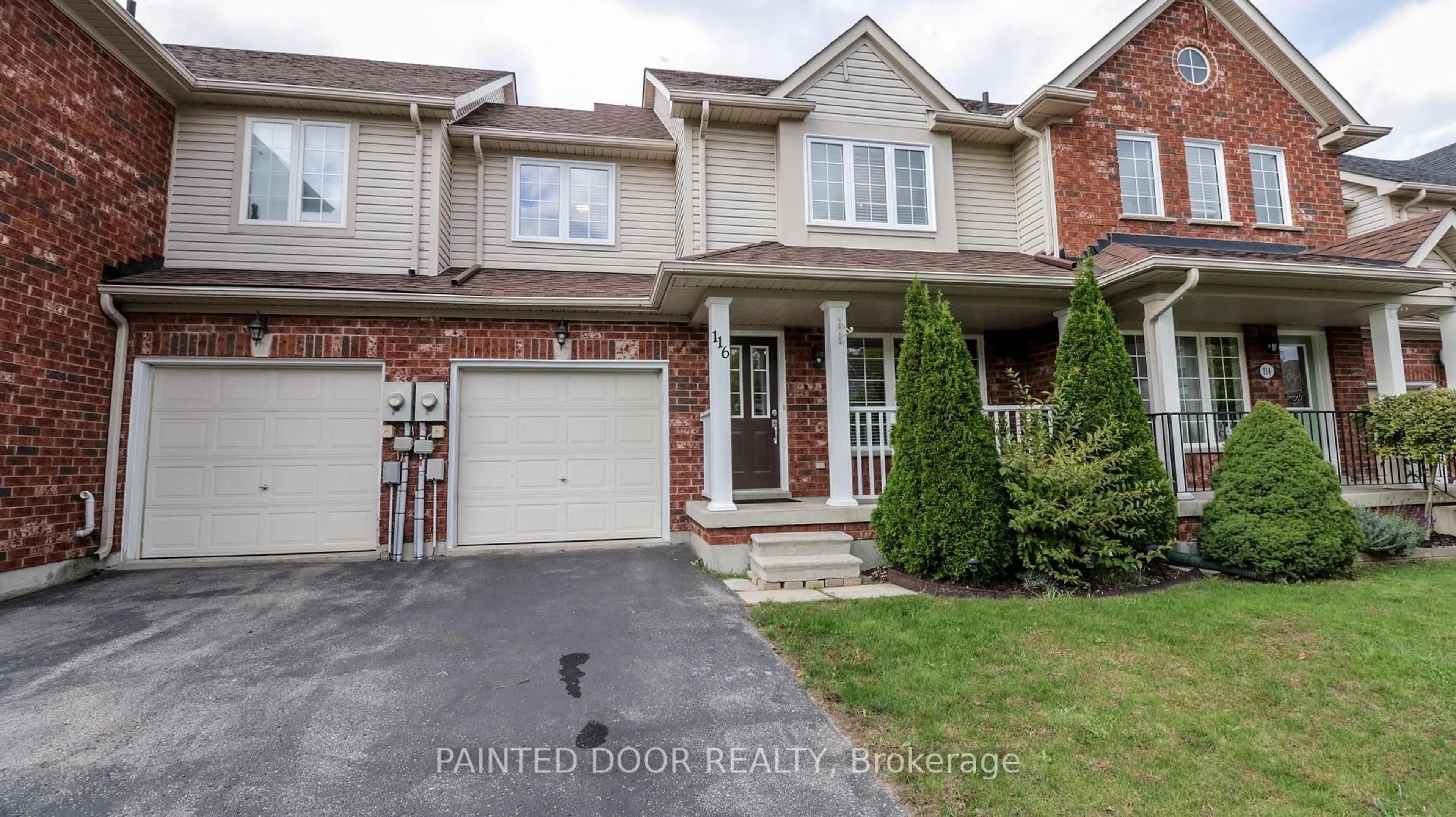 Home with brick exterior material, street for 116 Thrushwood Dr, Barrie Ontario L4N 0Z1