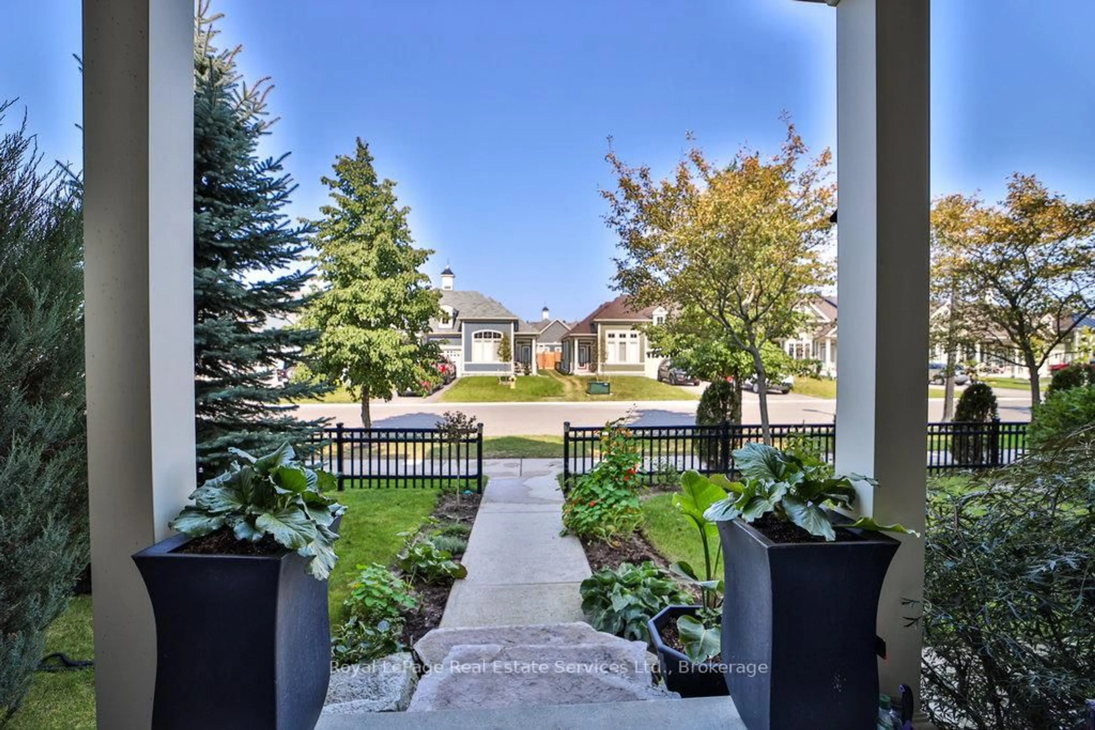 Patio, street for 13 Sandy Coast Cres, Wasaga Beach Ontario L9Z 0G1