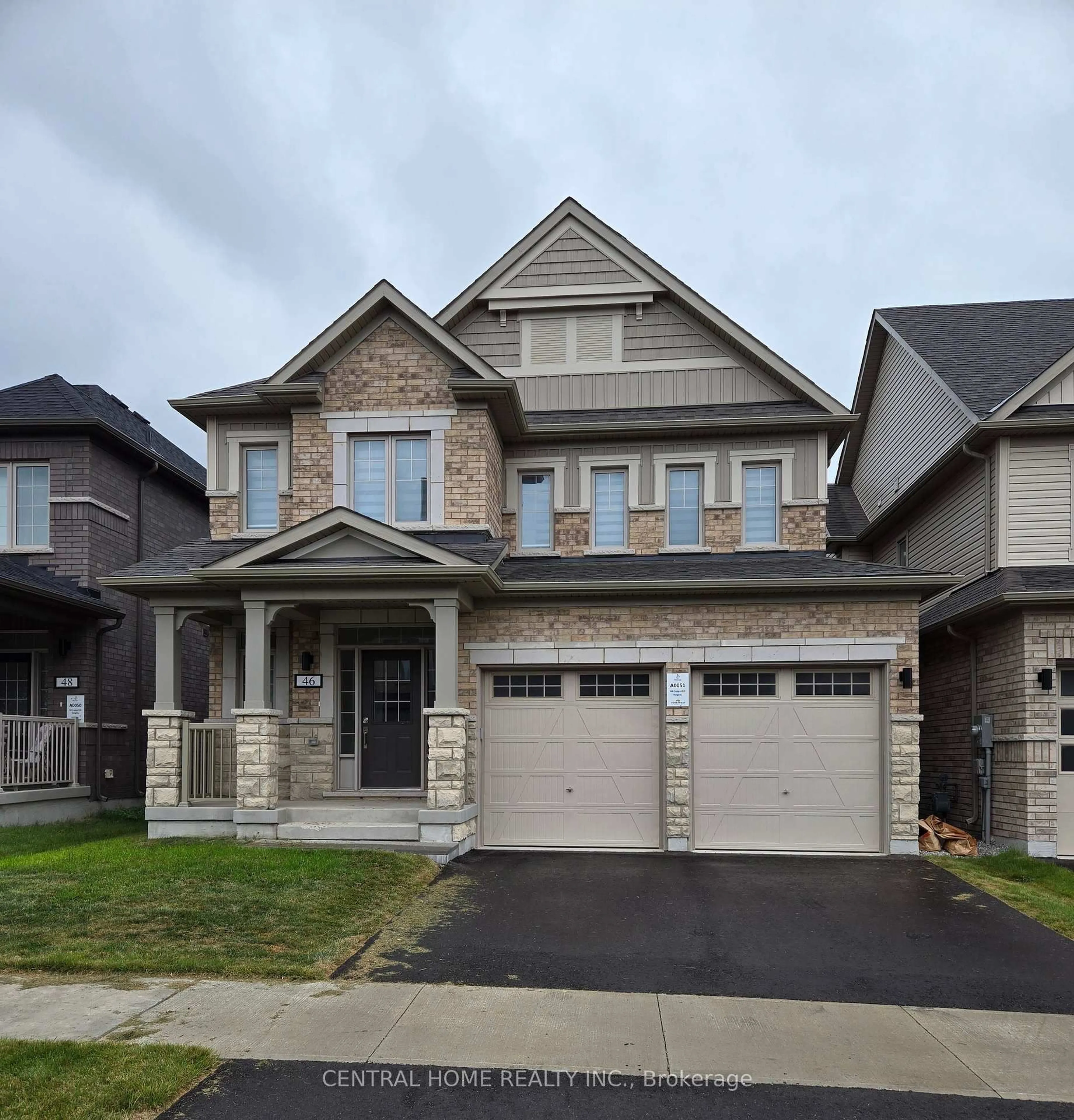 Home with brick exterior material, street for 46 COPPERHILL Hts, Barrie Ontario L9S 2Z4