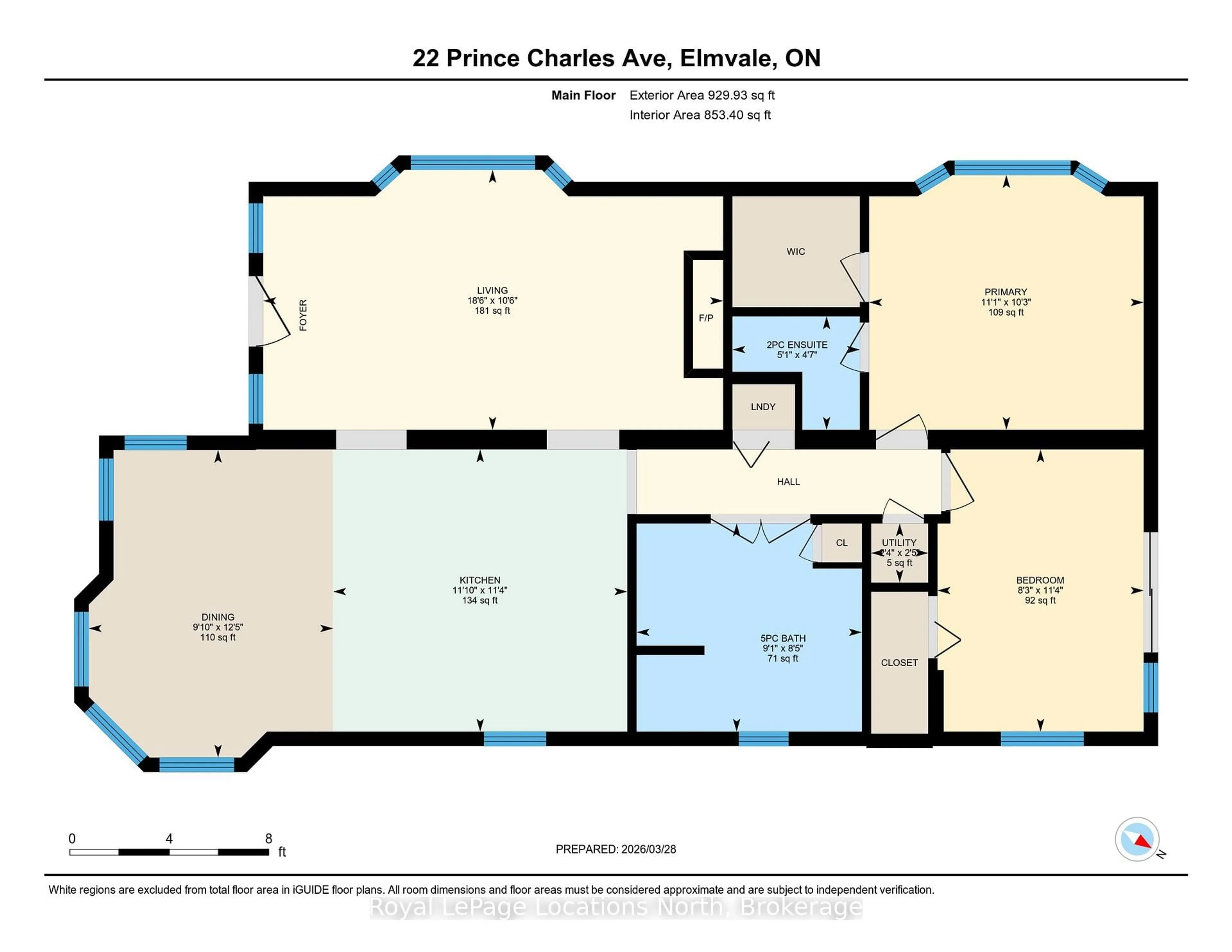 Floor plan for 22 Prince Charles Ave, Springwater Ontario L0L 1P0