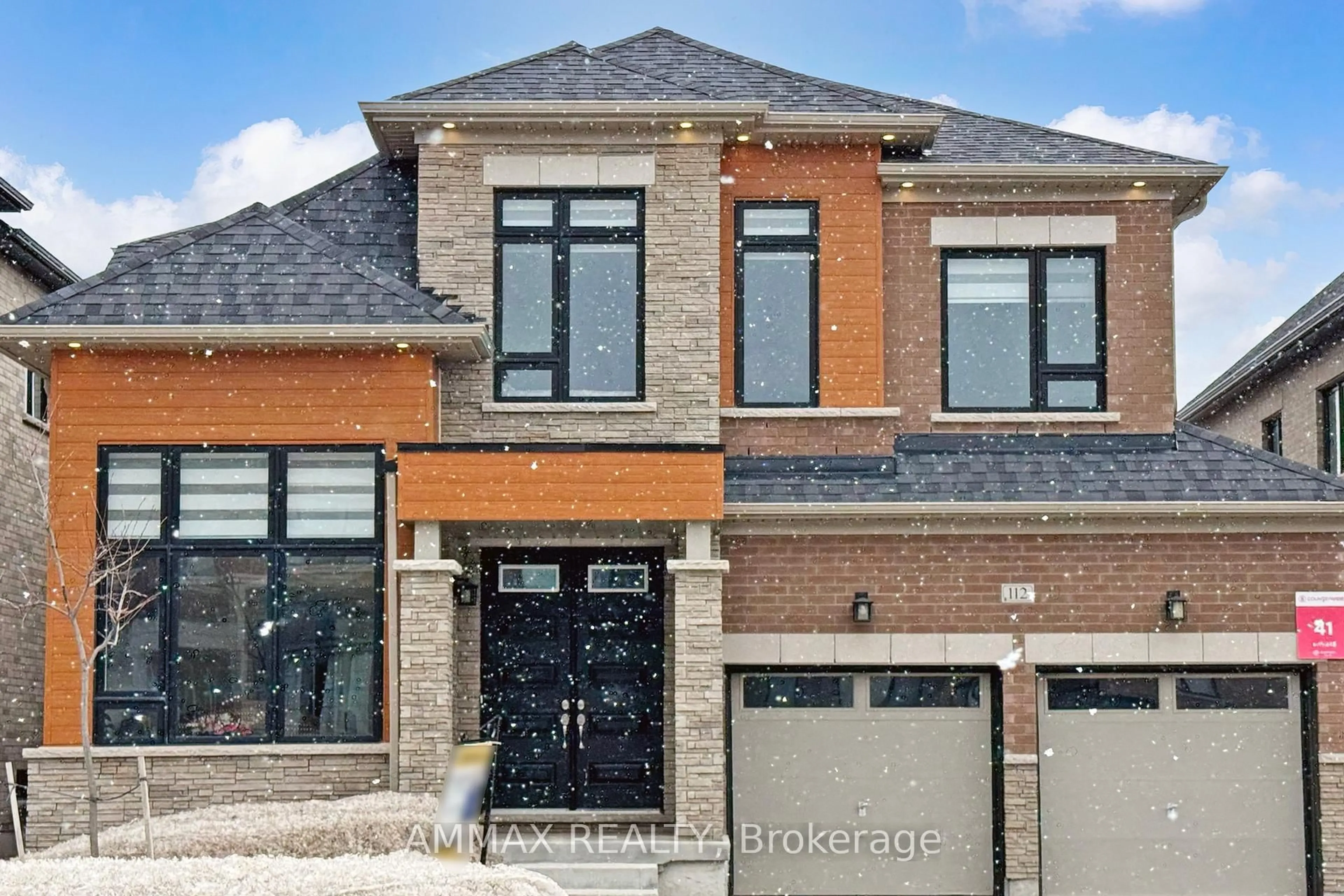 Home with brick exterior material, street for 112 BEARBERRY Rd, Springwater Ontario L9X 2C8