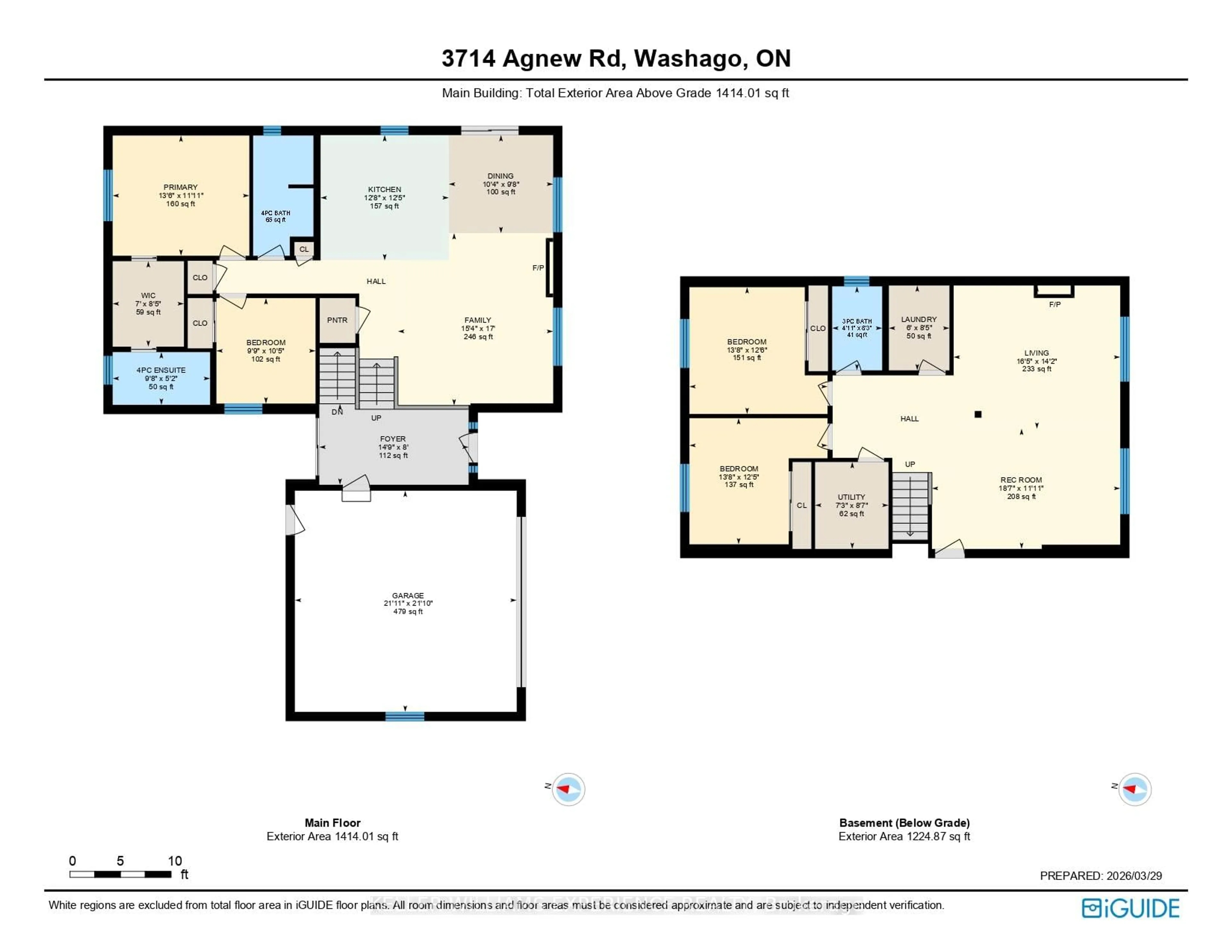Floor plan for 3714 Agnew Rd, Severn Ontario L0K 2B0
