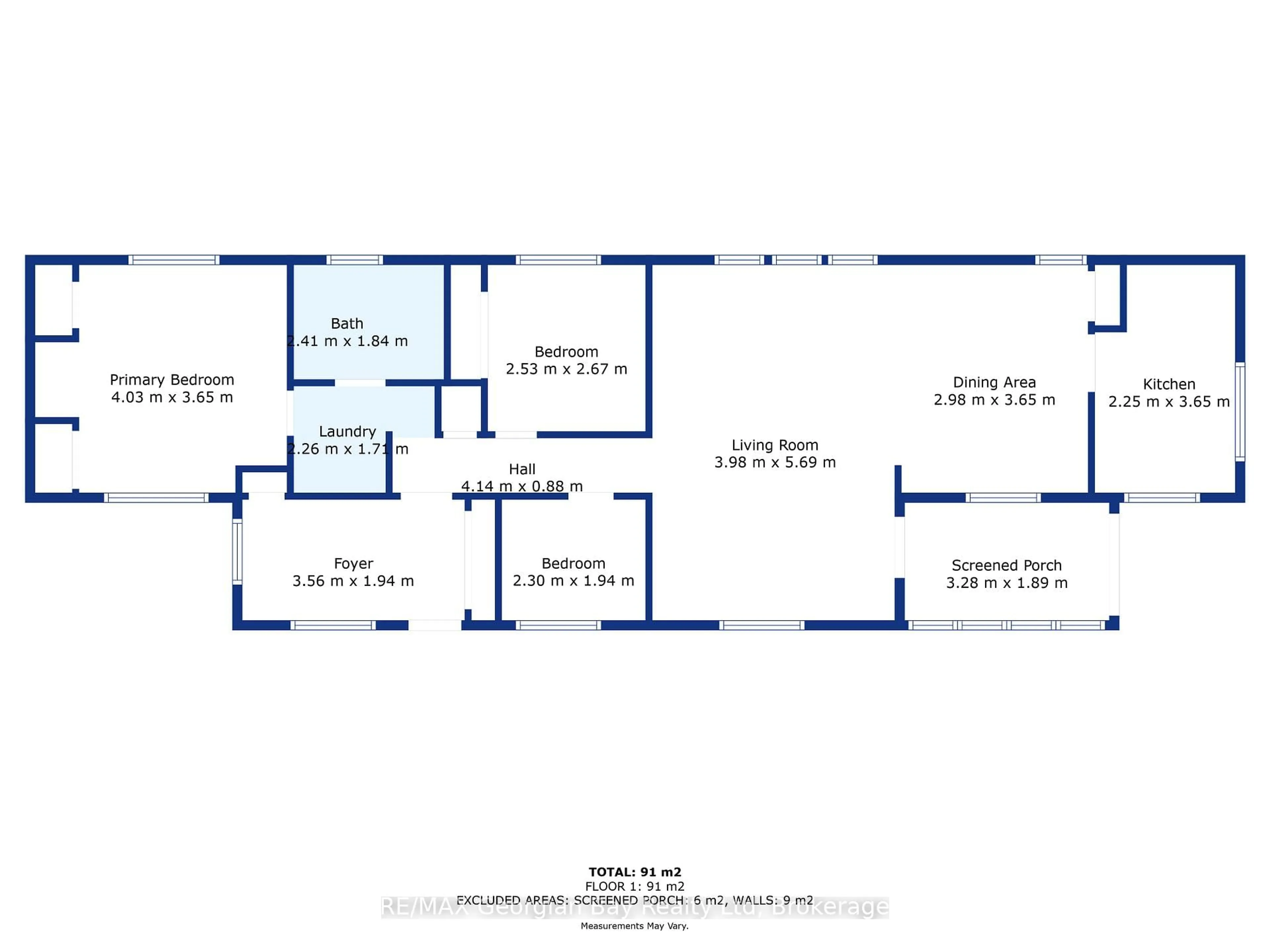 Floor plan for 525 Midland Point Rd #49, Midland Ontario L4R 5G9