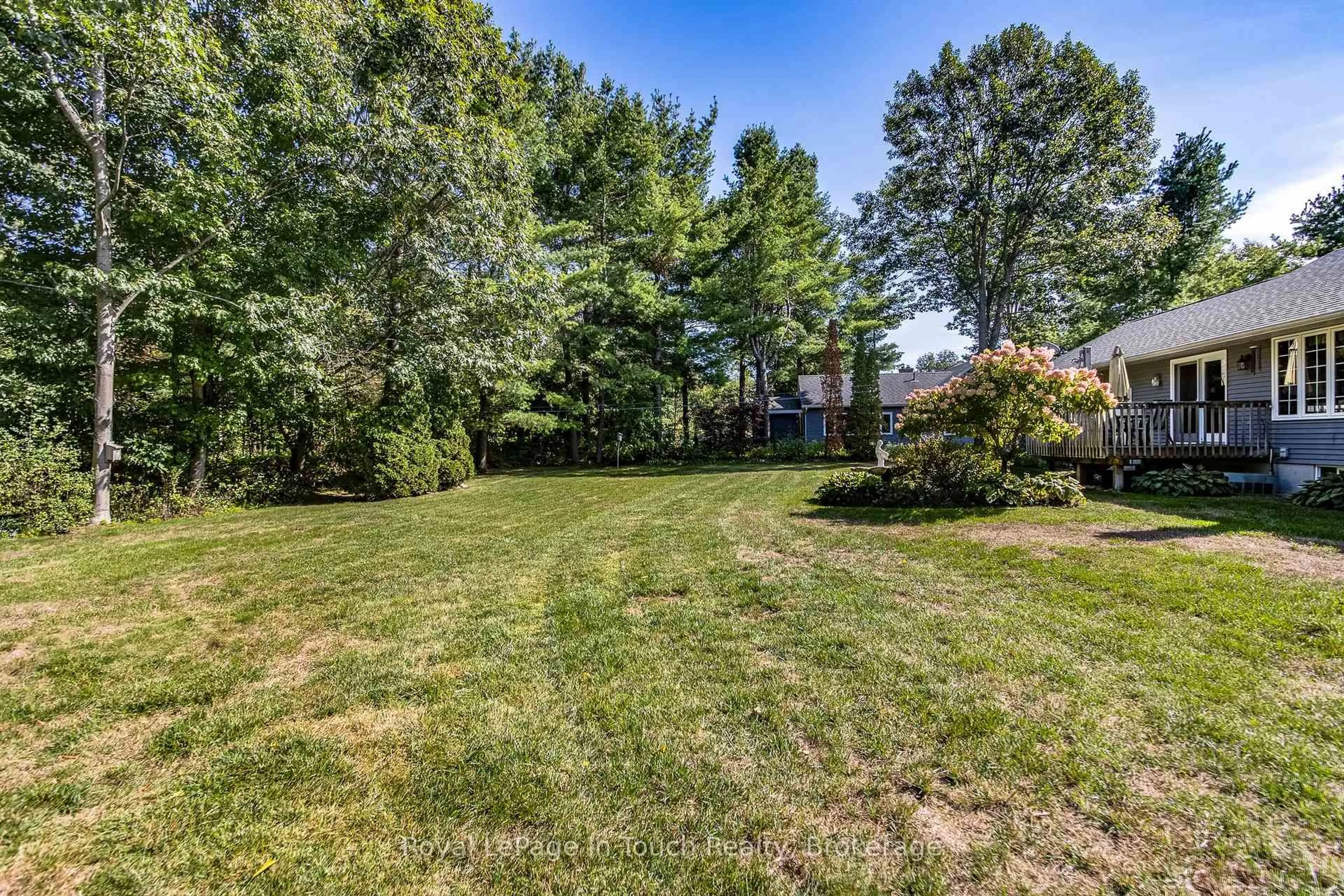 Patio, forest/trees view for 29 Mary Jane Rd, Tiny Ontario L0L 2T0