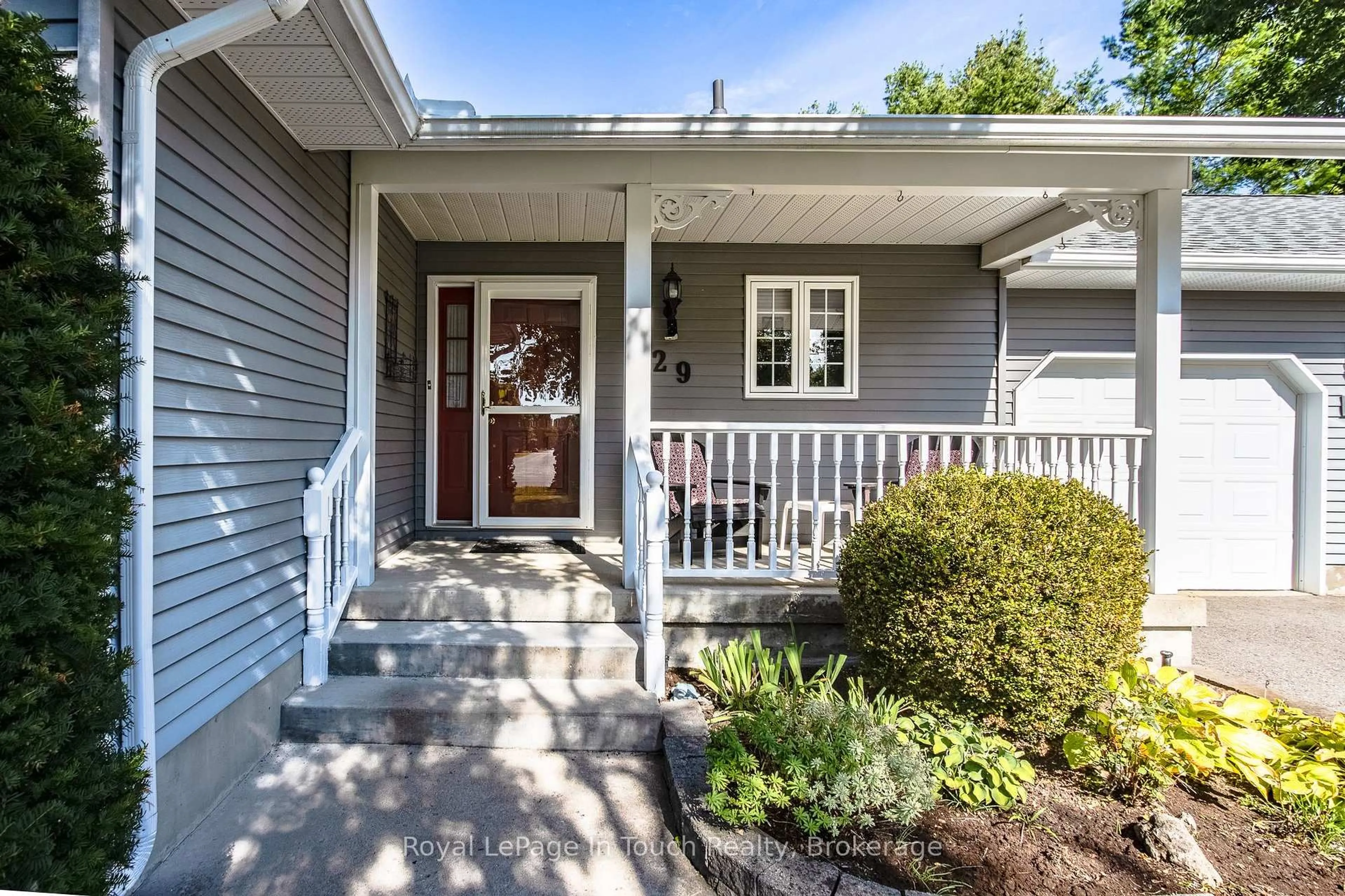 Home with vinyl exterior material, street for 29 Mary Jane Rd, Tiny Ontario L0L 2T0