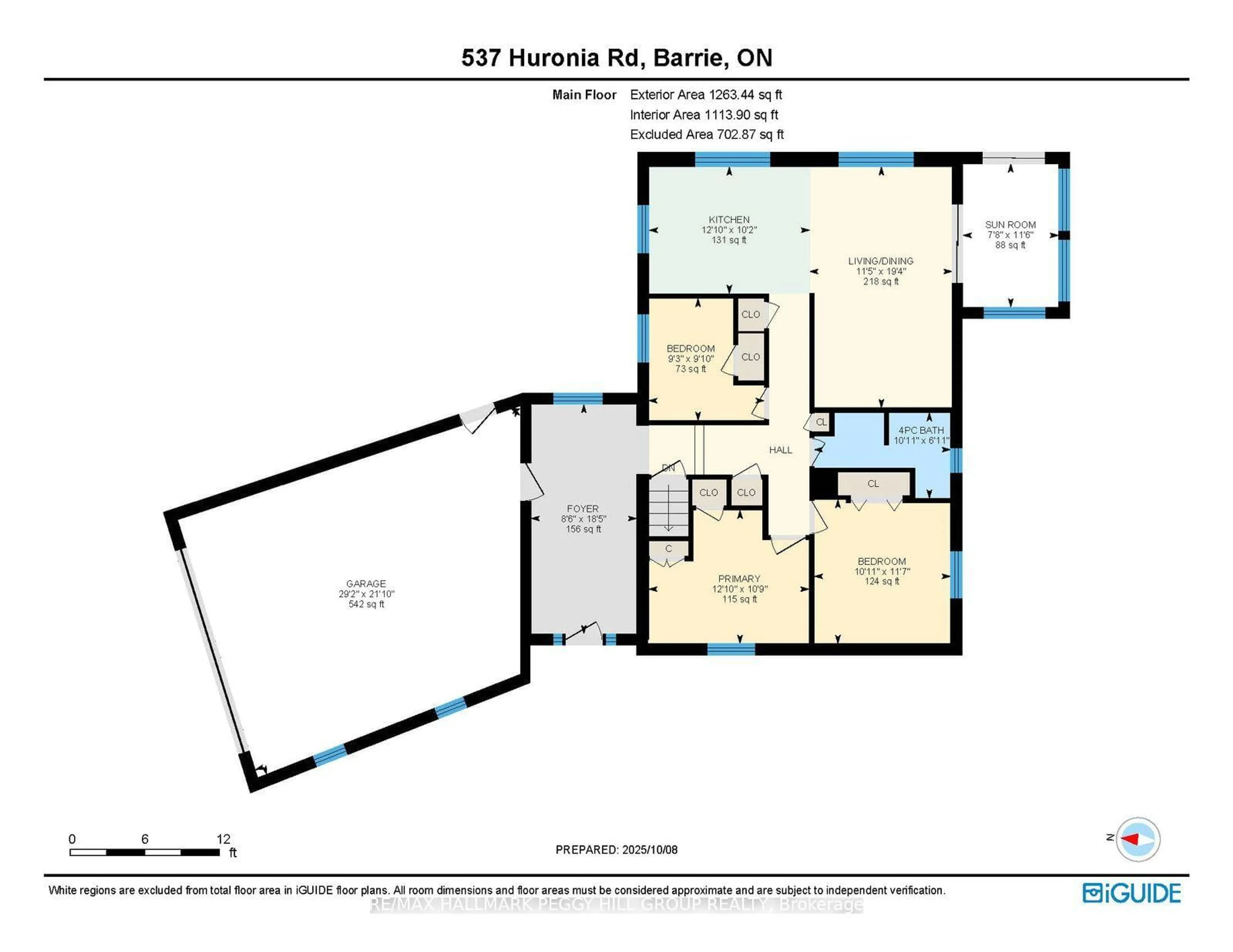 Floor plan for 537 Huronia Rd, Barrie Ontario L4N 8X3