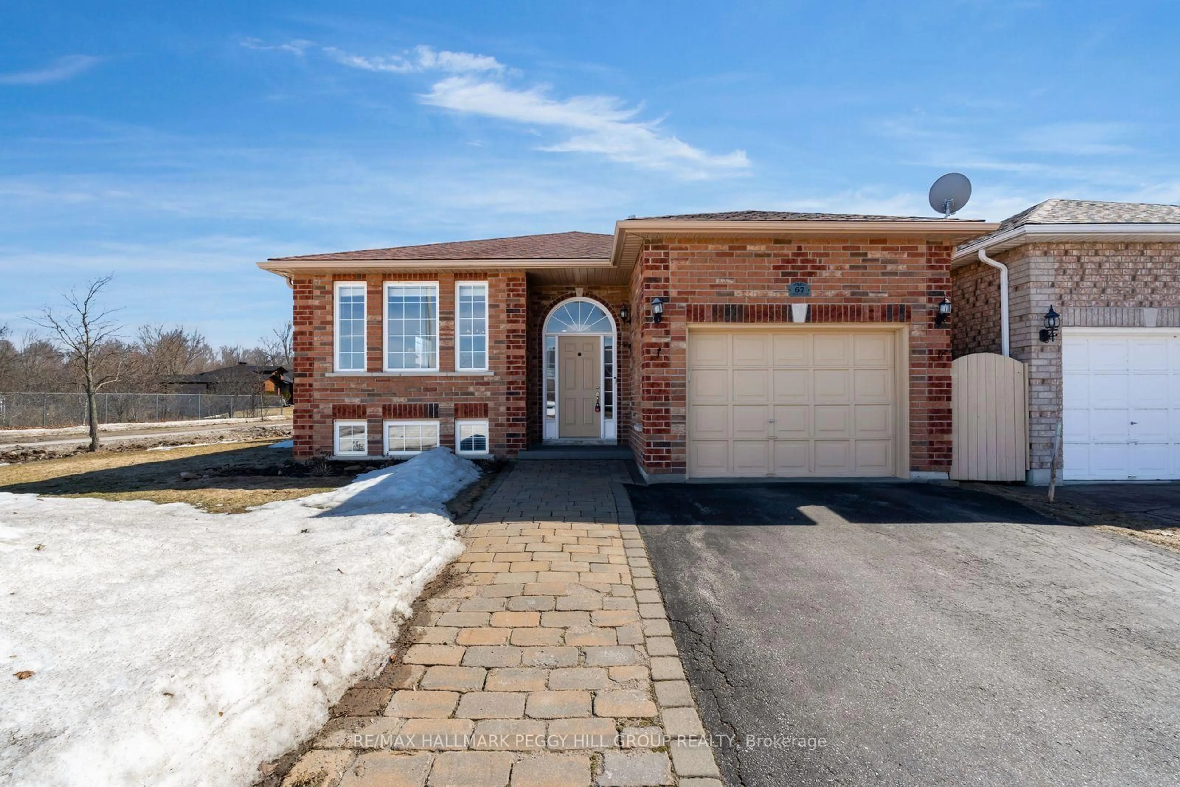 Home with brick exterior material, street for 67 Forest Dale Dr, Barrie Ontario L4M 6M9