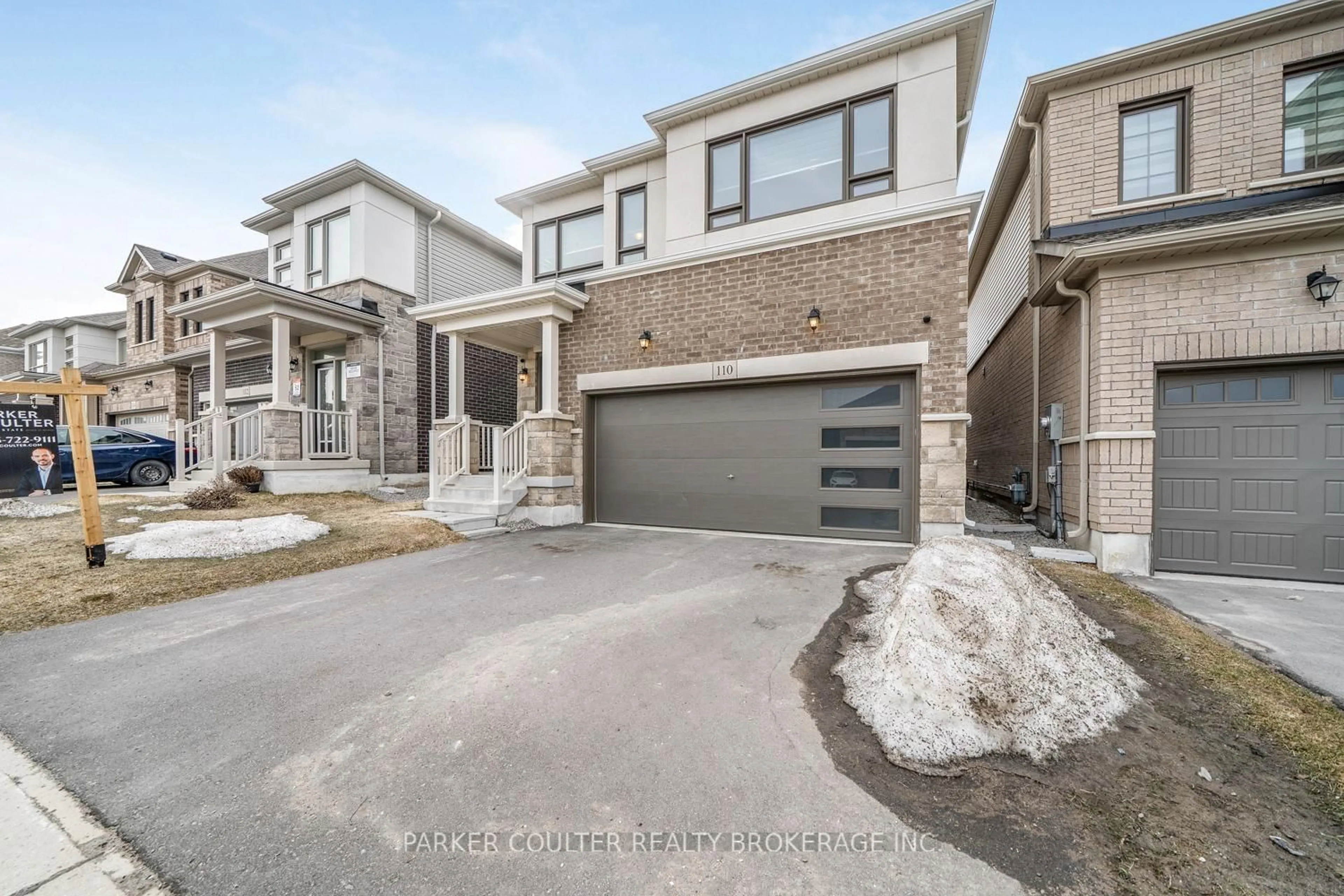 Home with brick exterior material, street for 110 Shepherd Dr, Barrie Ontario L9J 0P5