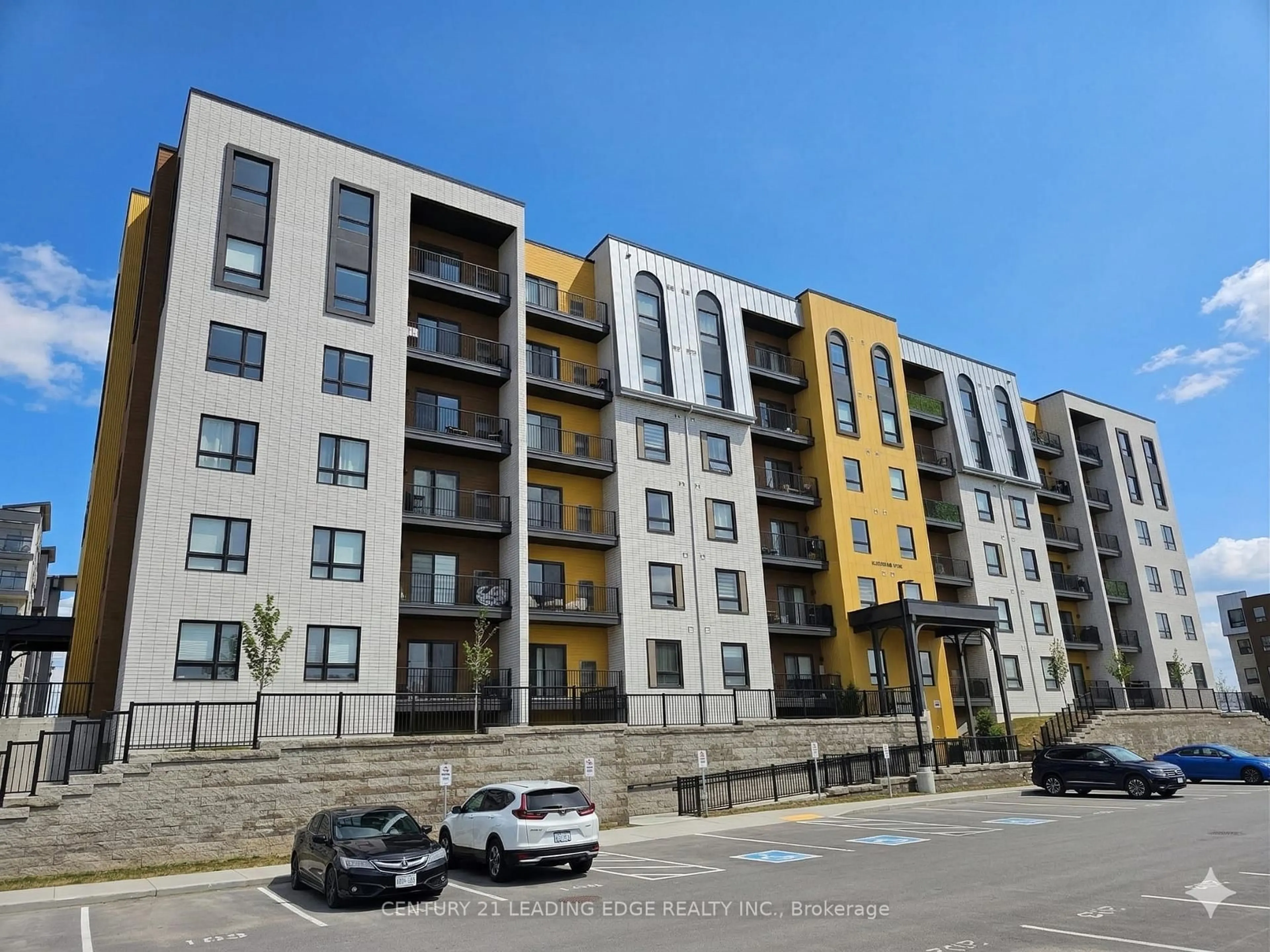 A pic from outside/outdoor area/front of a property/back of a property/a pic from drone, unknown for 8 Culinary Lane #502, Barrie Ontario L9J 0T2