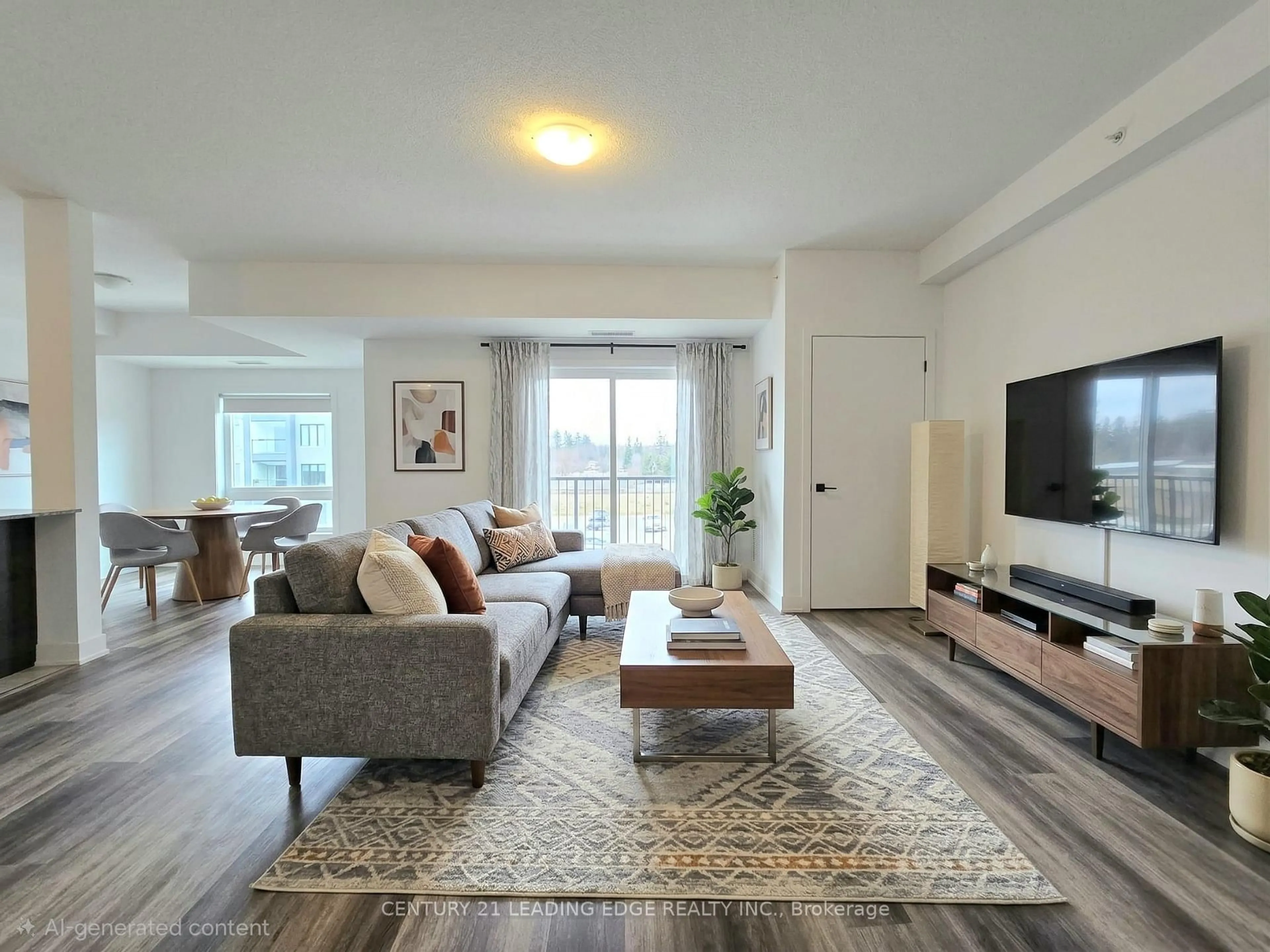 Living room with furniture, unknown for 8 Culinary Lane #502, Barrie Ontario L9J 0T2