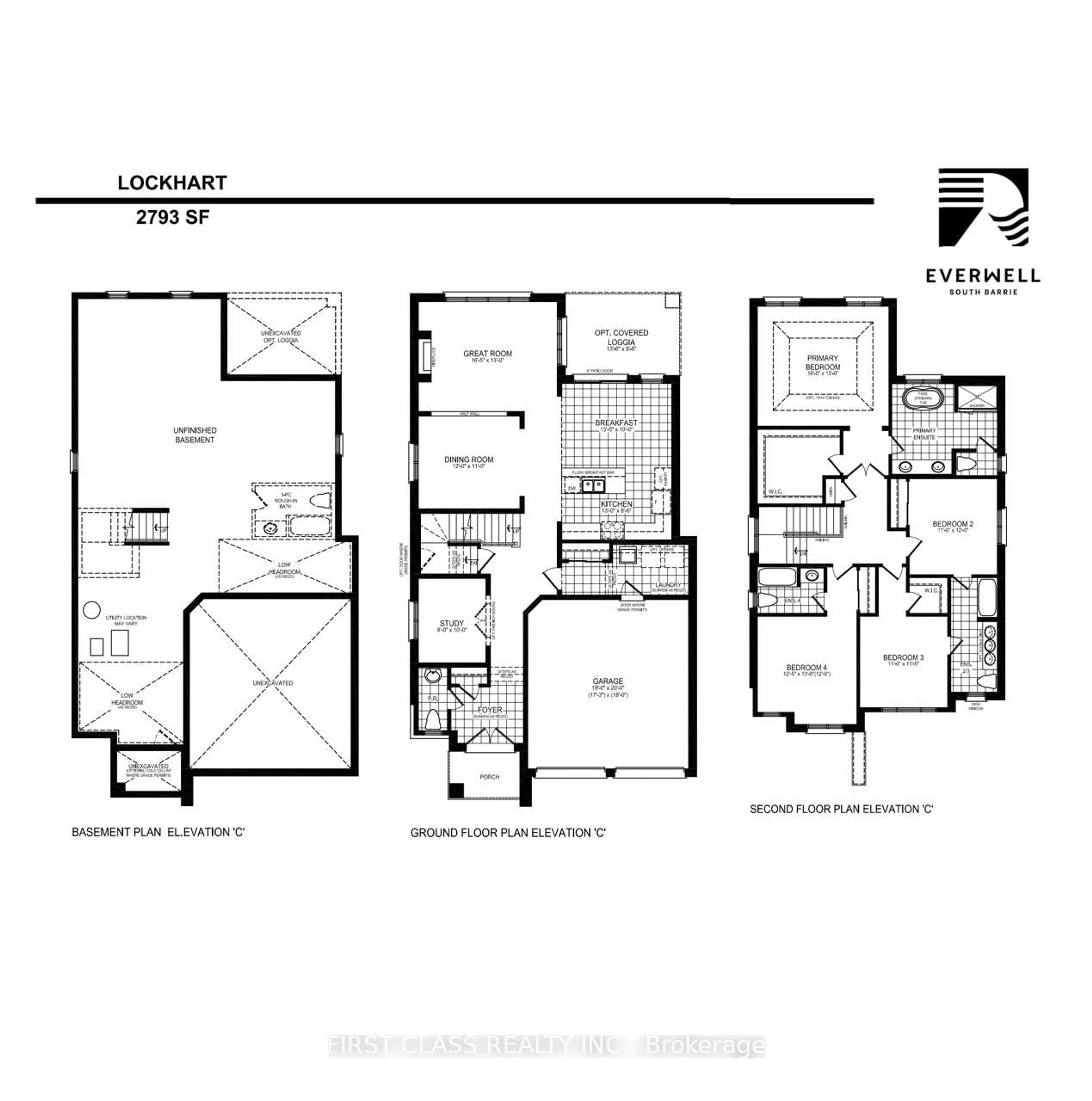 Floor plan for 101 Thicketwood Ave, Barrie Ontario L9J 0W8