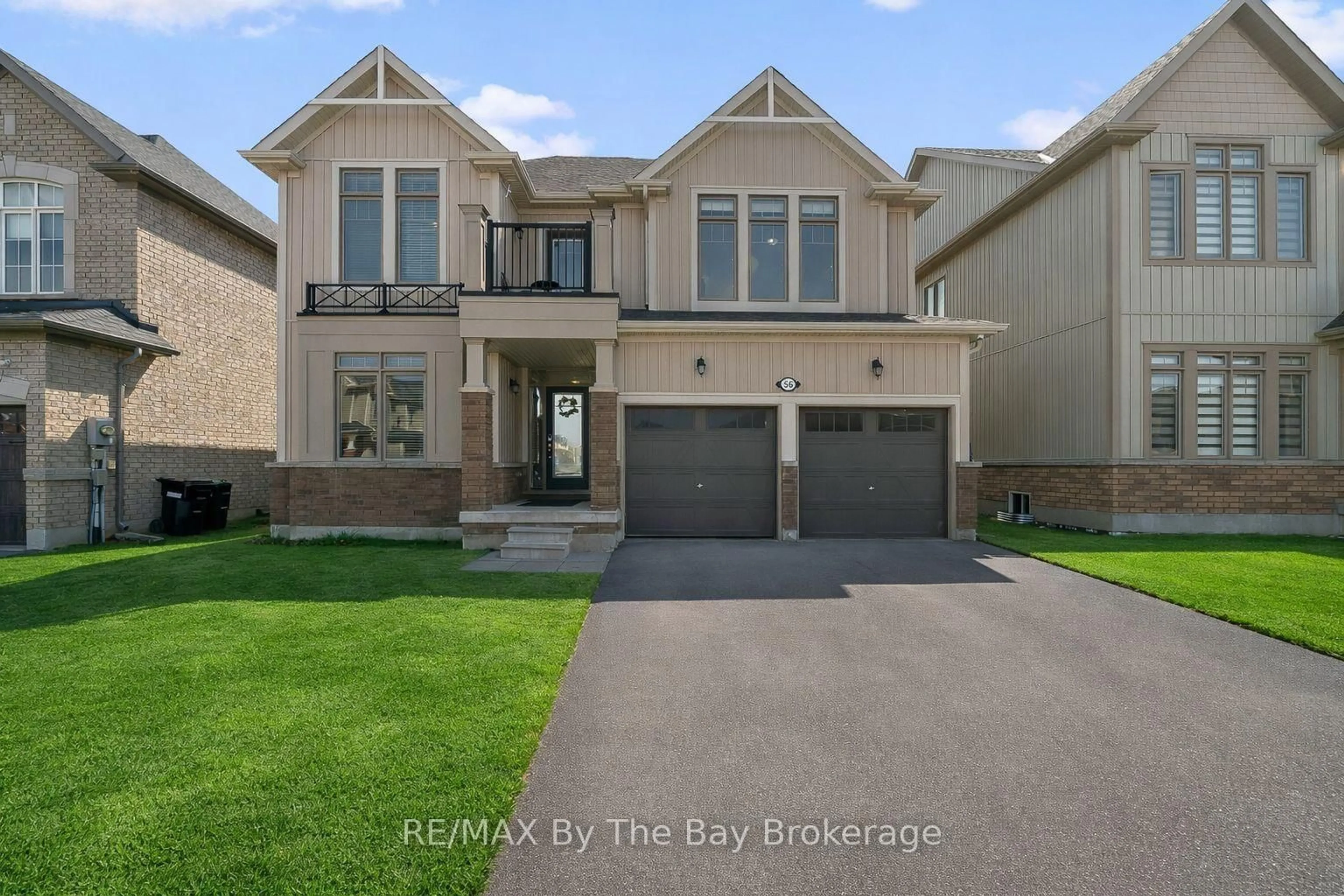 Home with brick exterior material, street for 56 Kirby Ave, Collingwood Ontario L9Y 3Y8