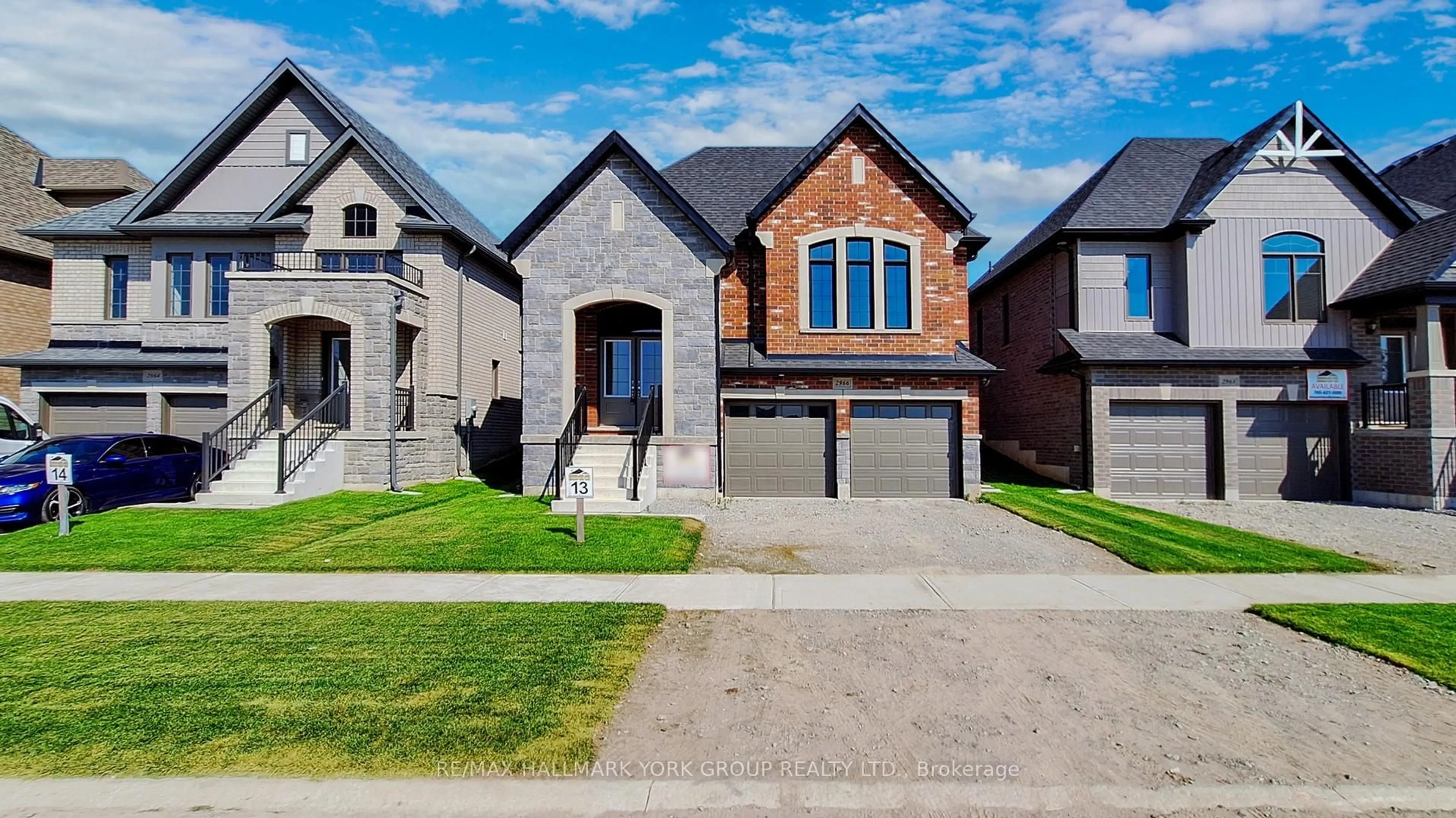 Home with brick exterior material, street for 2966 Monarch Dr, Orillia Ontario L3V 8M8
