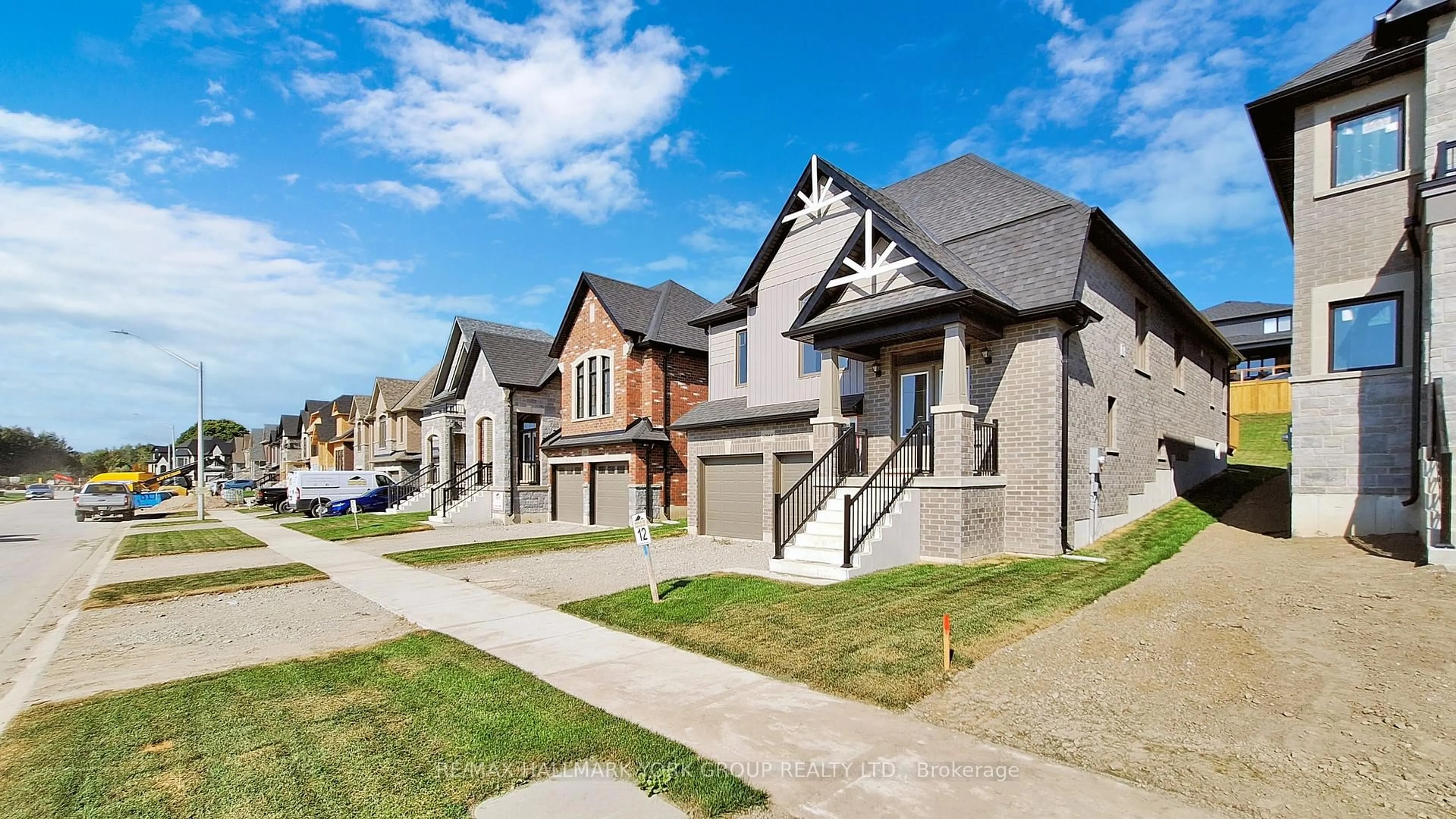 Home with brick exterior material, street for 2968 Monarch Dr, Orillia Ontario L3V 8M8