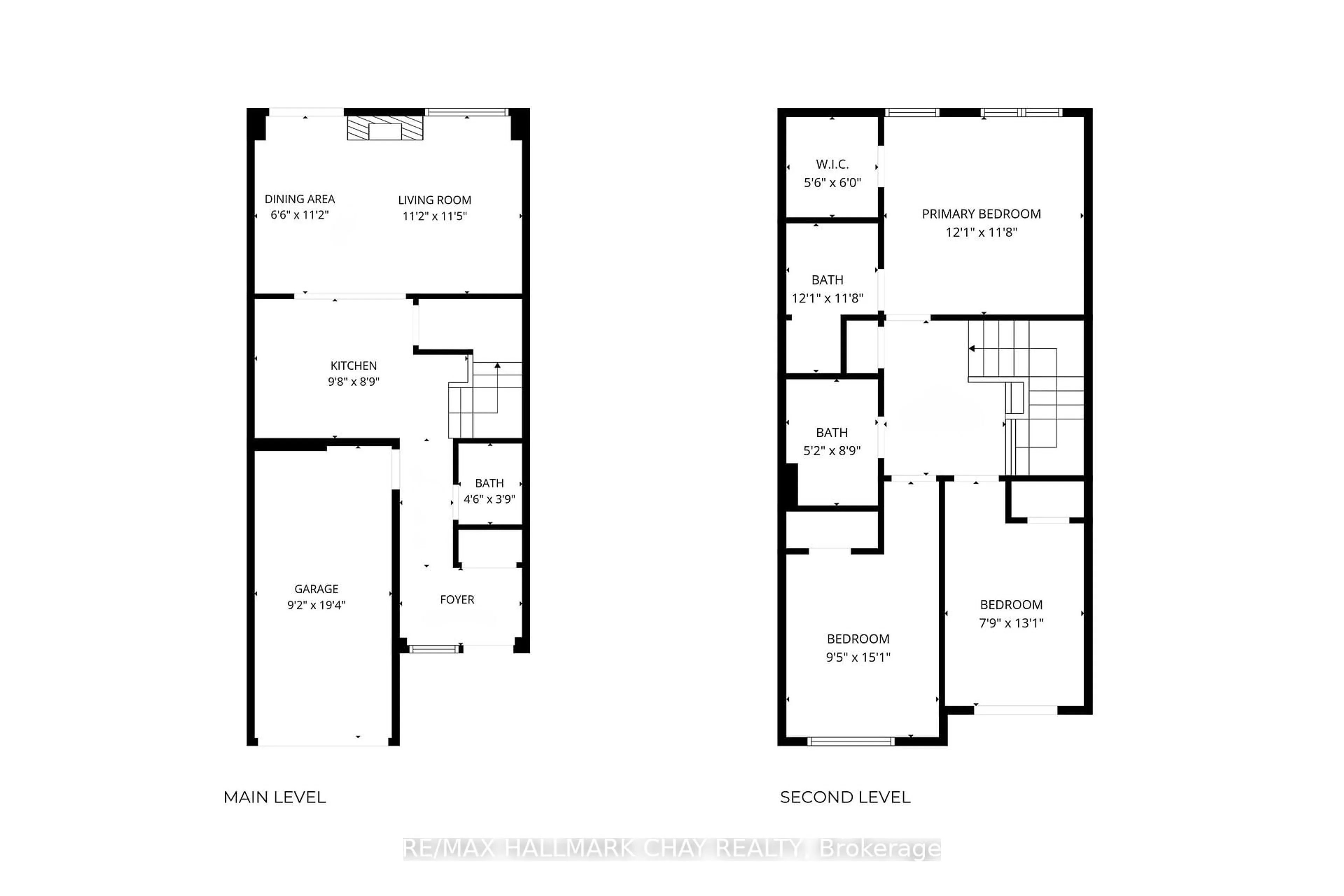 Floor plan for 75 Prince William Way #38, Barrie Ontario L4N 7P5