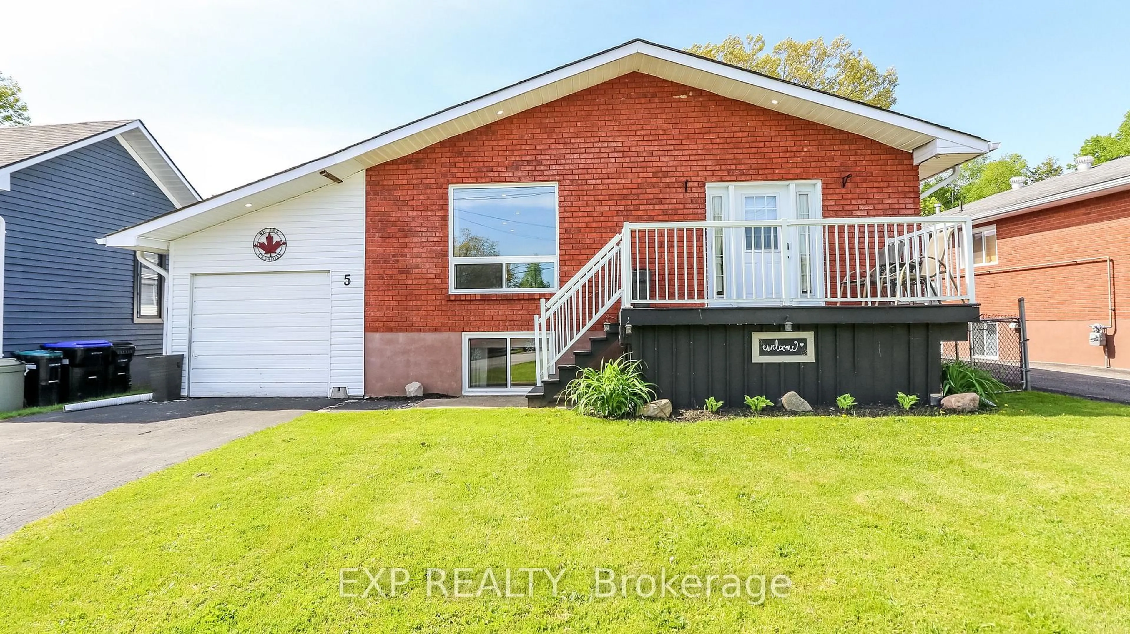Home with brick exterior material, unknown for 5 Bourgeois Beach Rd, Tay Ontario L0K 2A0