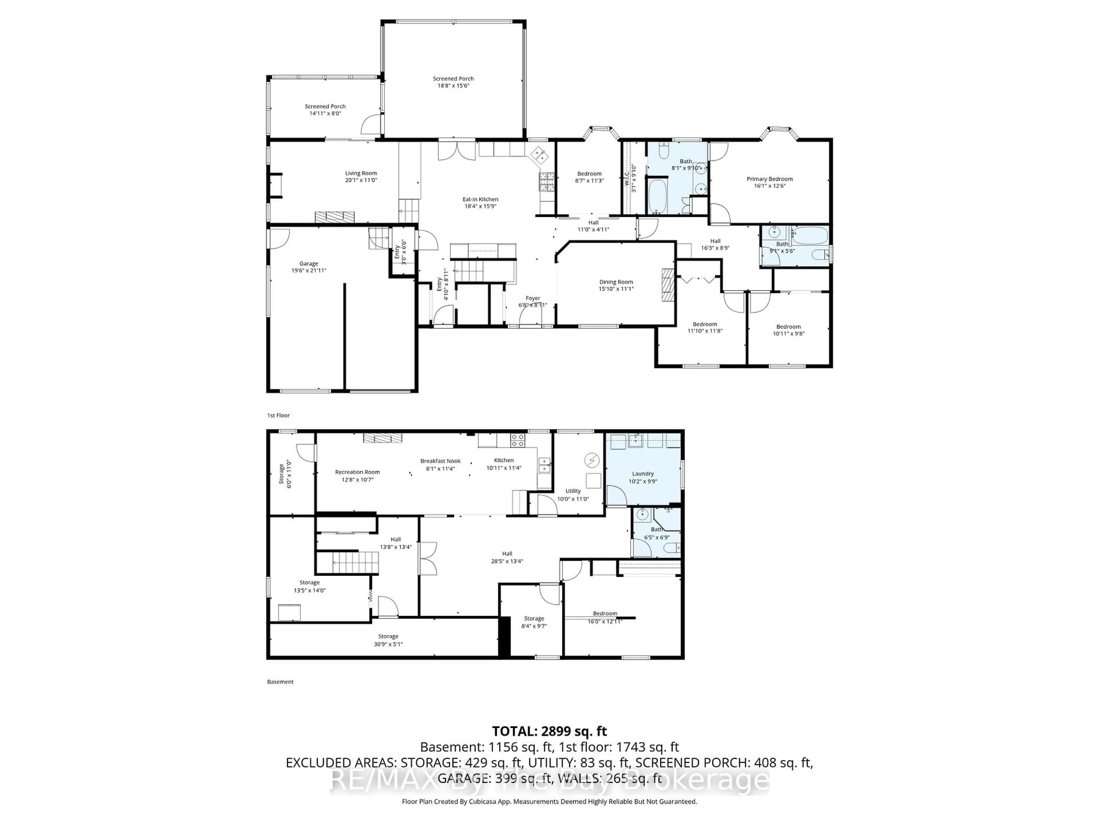 Floor plan for 15 Deanna Dr, Wasaga Beach Ontario L9Z 1J5