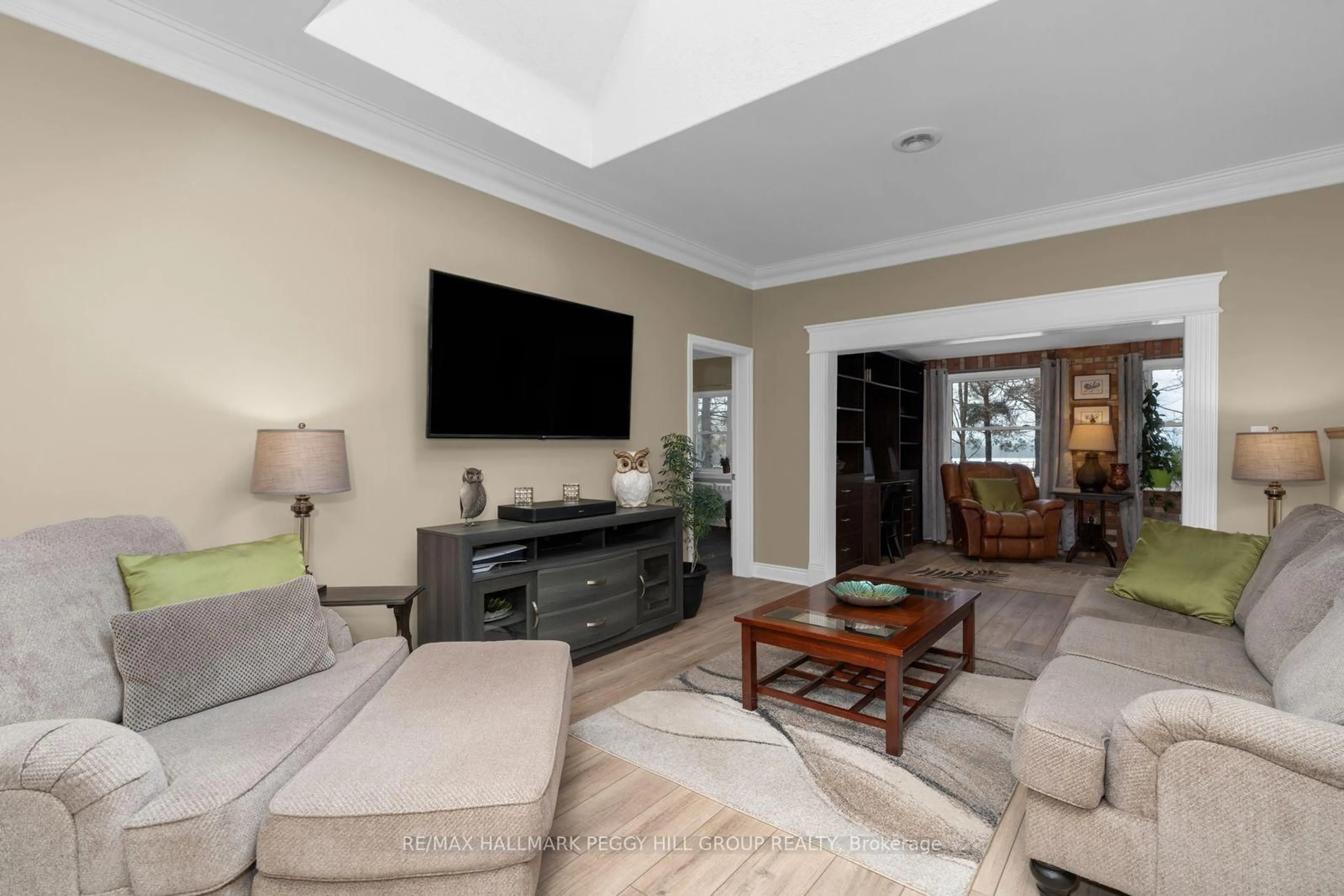 Living room with furniture, unknown for 1341 Old Barrie Rd, Oro-Medonte Ontario L0L 2L0