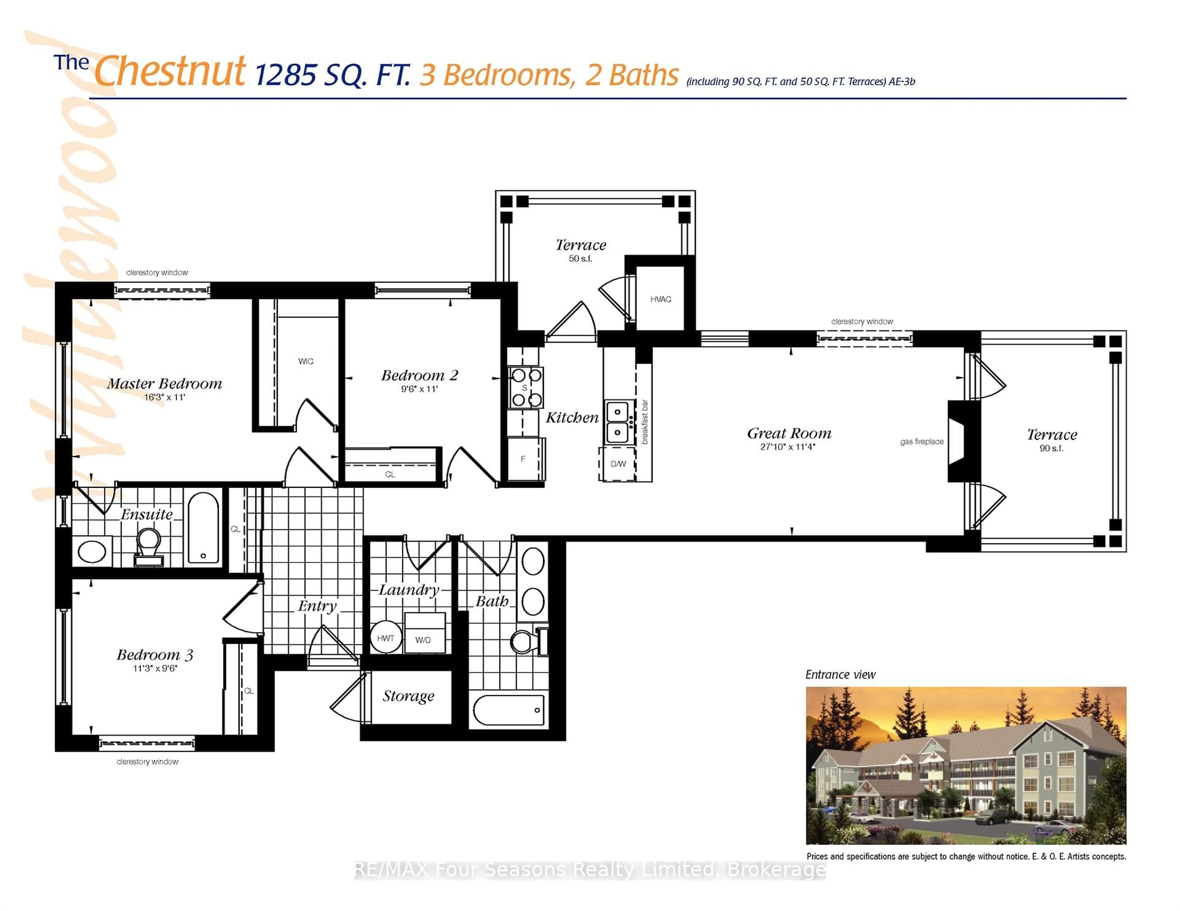 Floor plan for 6 Brandy Lane Dr #308, Collingwood Ontario L9Y 0X4