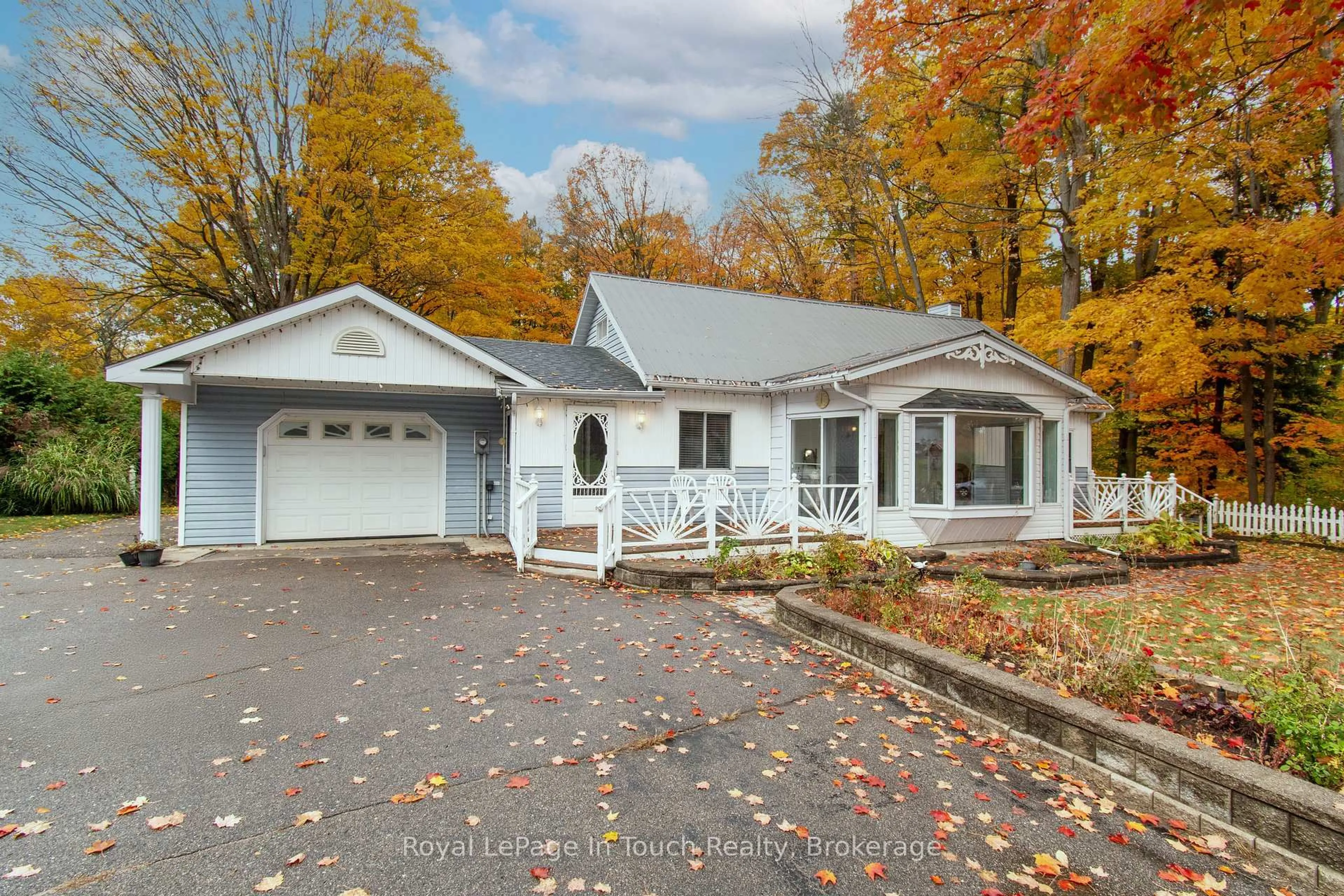 Home with vinyl exterior material, street for 748 Overhead bridge Rd, Tiny Ontario L9M 0V6