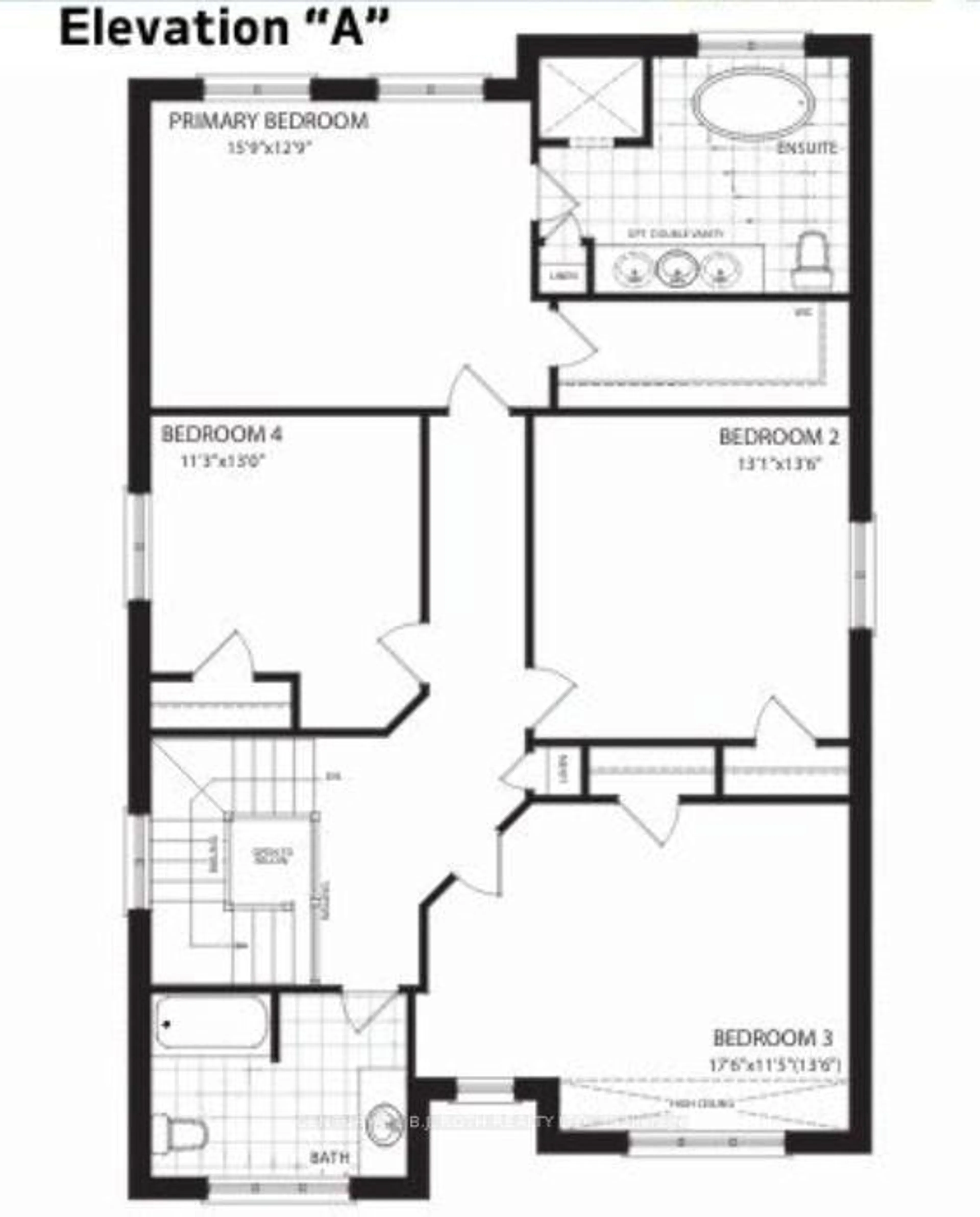 Floor plan for Lot 46 Orion Blvd, Orillia Ontario L3V 6H2