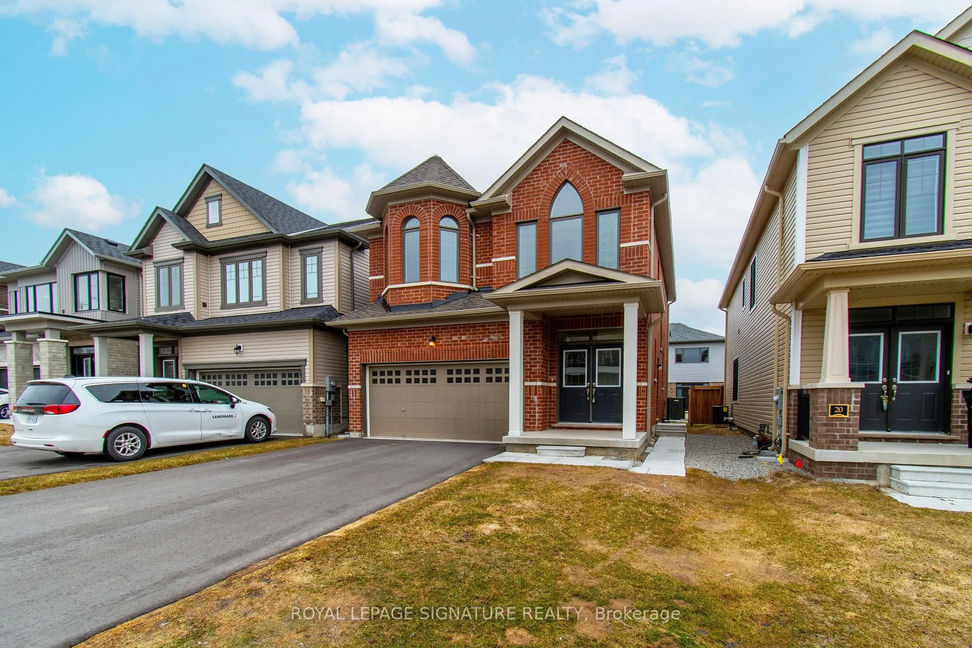 Home with brick exterior material, street for 22 Prudhoe Terr, Barrie Ontario L9S 2Z8