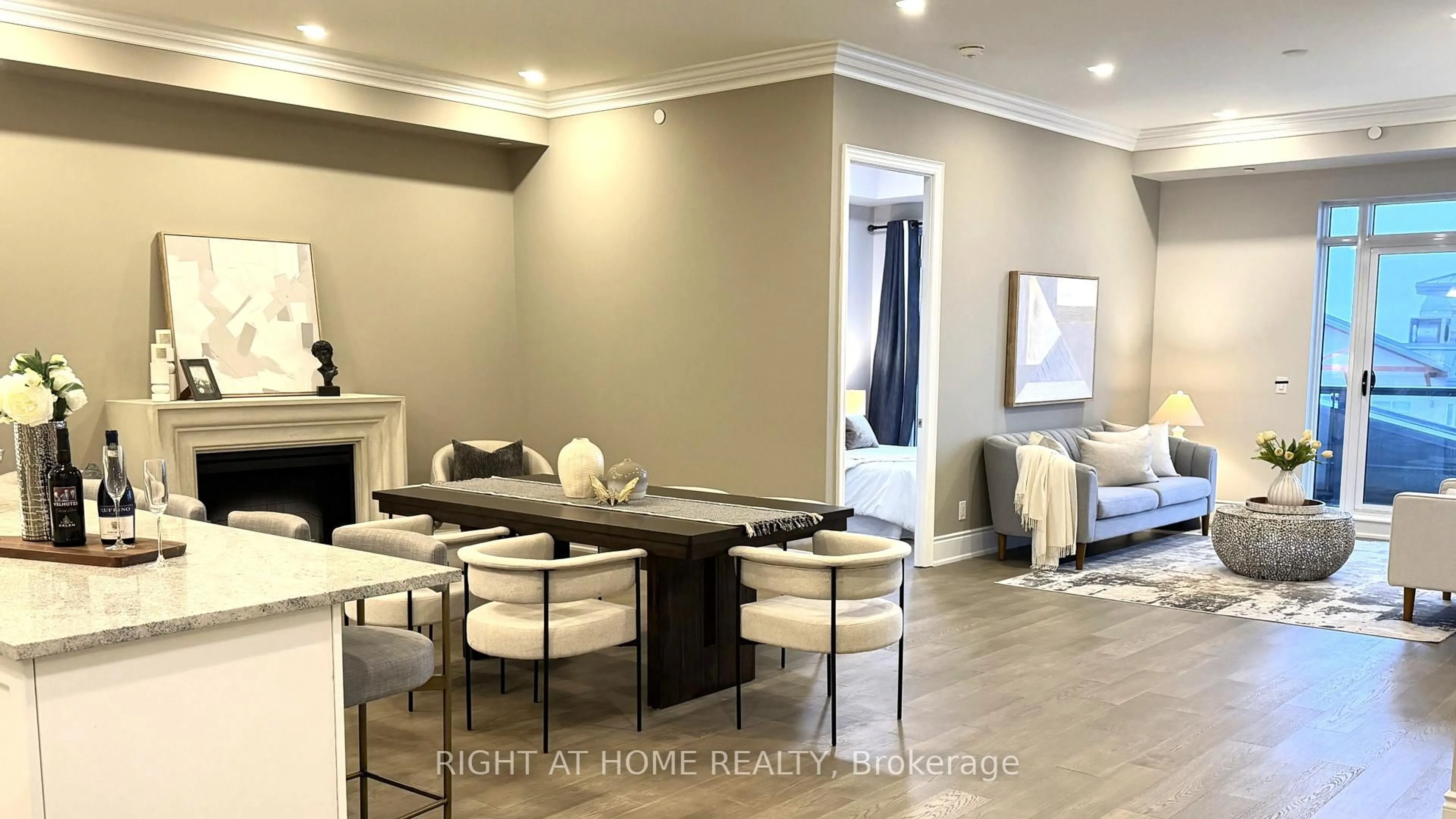 Living room with furniture, unknown for 90 Orchard Point Rd #705, Orillia Ontario L3V 8K4